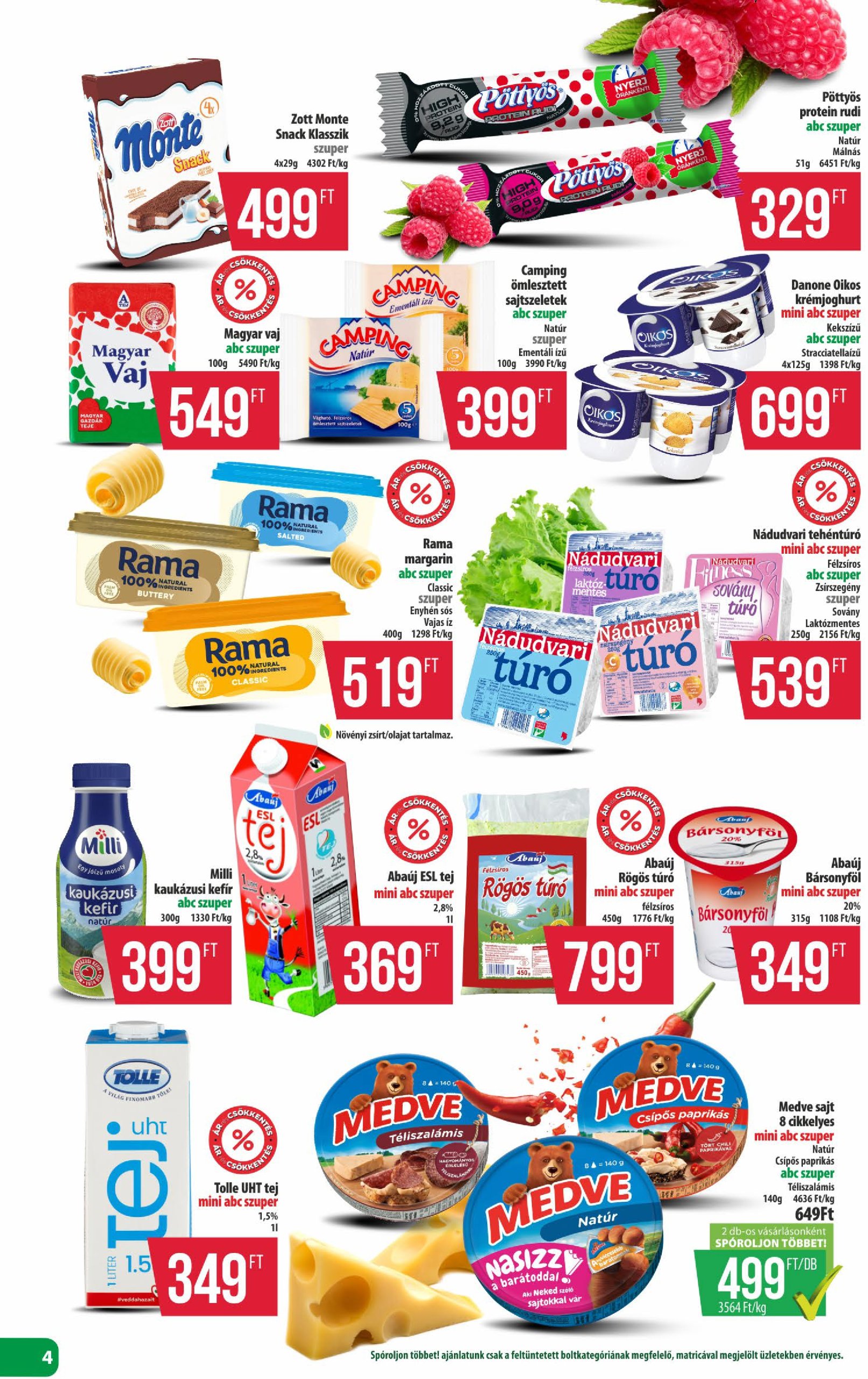 coop - Coop - Észak-Kelet akciós újság, érvényes 07.17. - 07.23. - page: 4