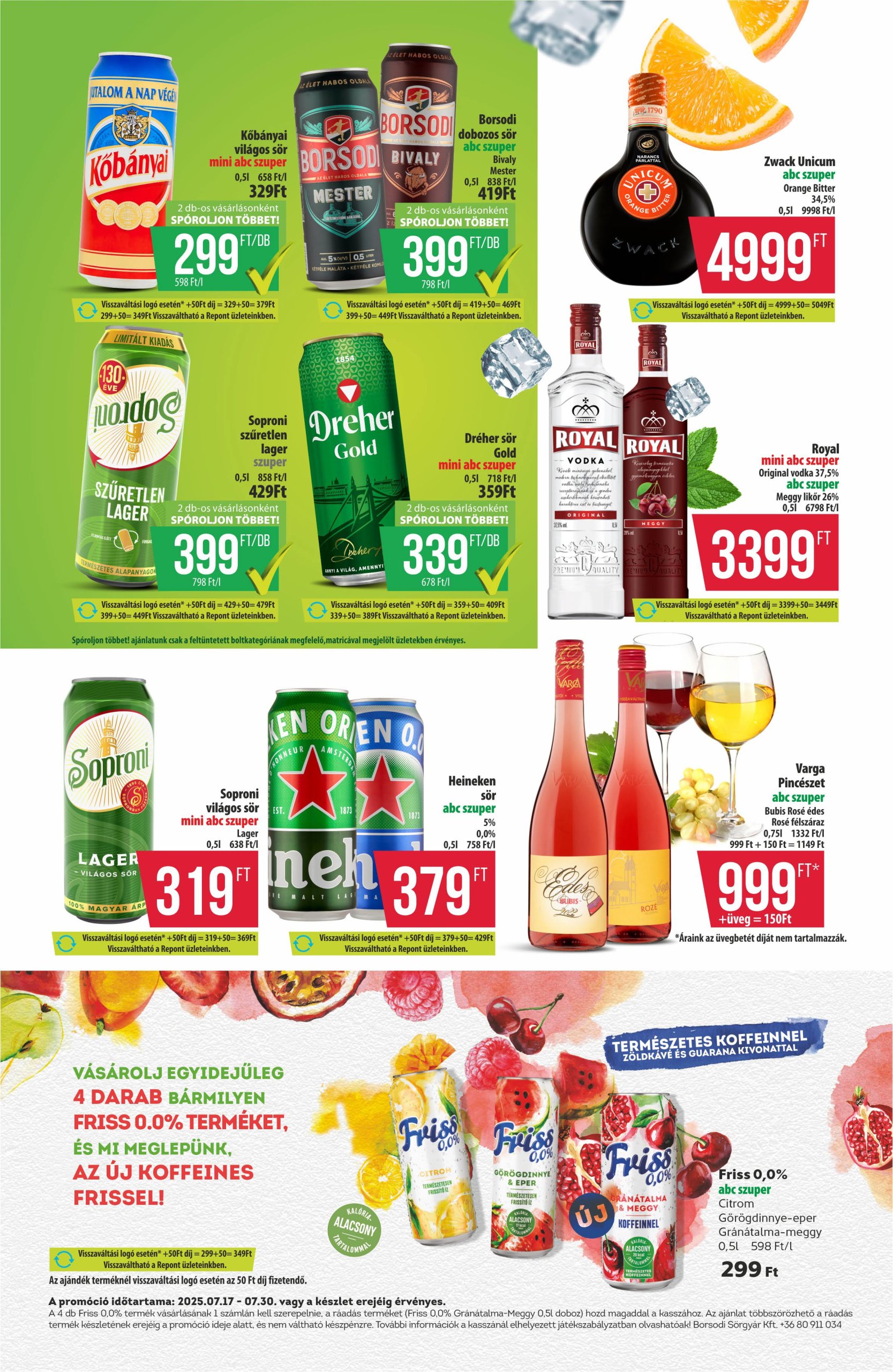coop - Coop - Észak-Kelet akciós újság, érvényes 07.17. - 07.23. - page: 9