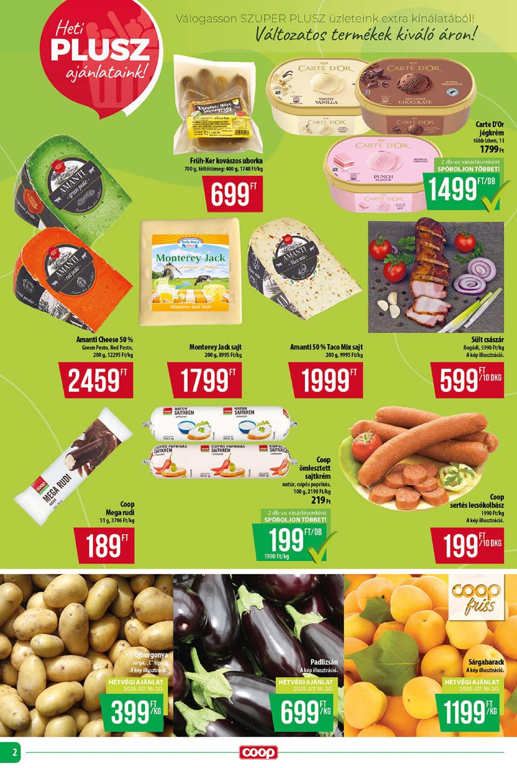 coop - Coop - Szuper Plusz akciós újság, érvényes 07.17. - 07.23. - page: 2