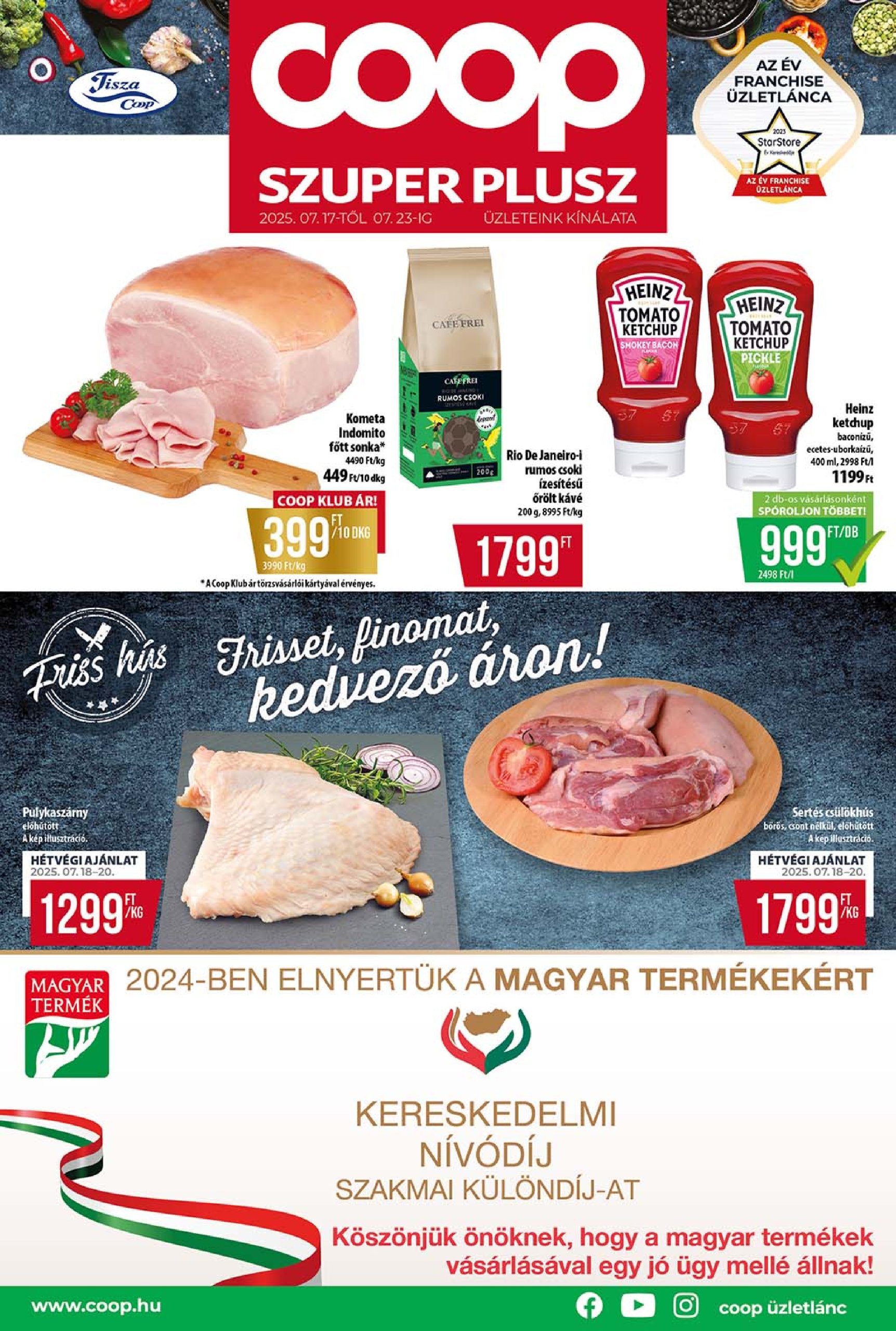 coop - Coop - Szuper Plusz akciós újság, érvényes 07.17. - 07.23.