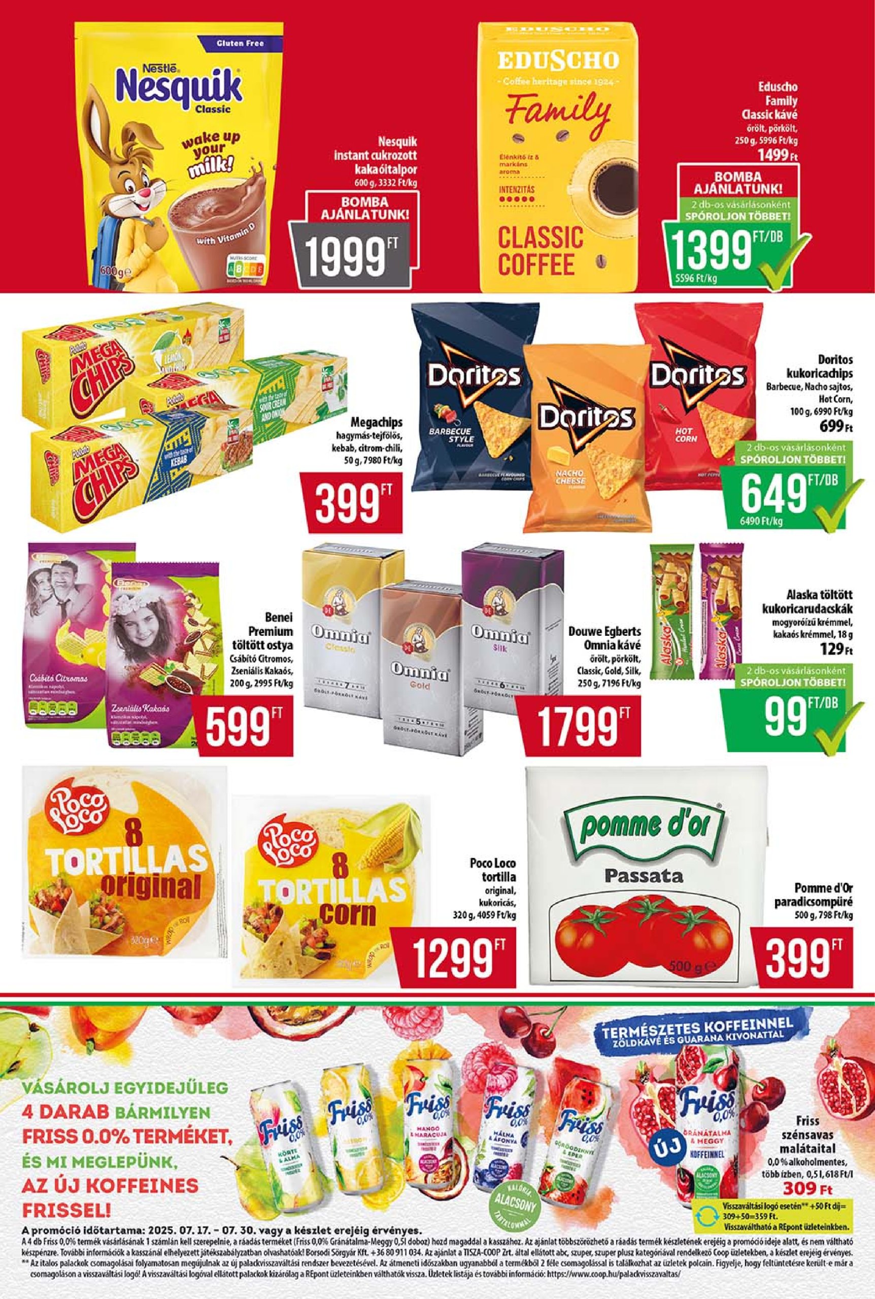 coop - Coop - Szuper Plusz akciós újság, érvényes 07.17. - 07.23. - page: 10