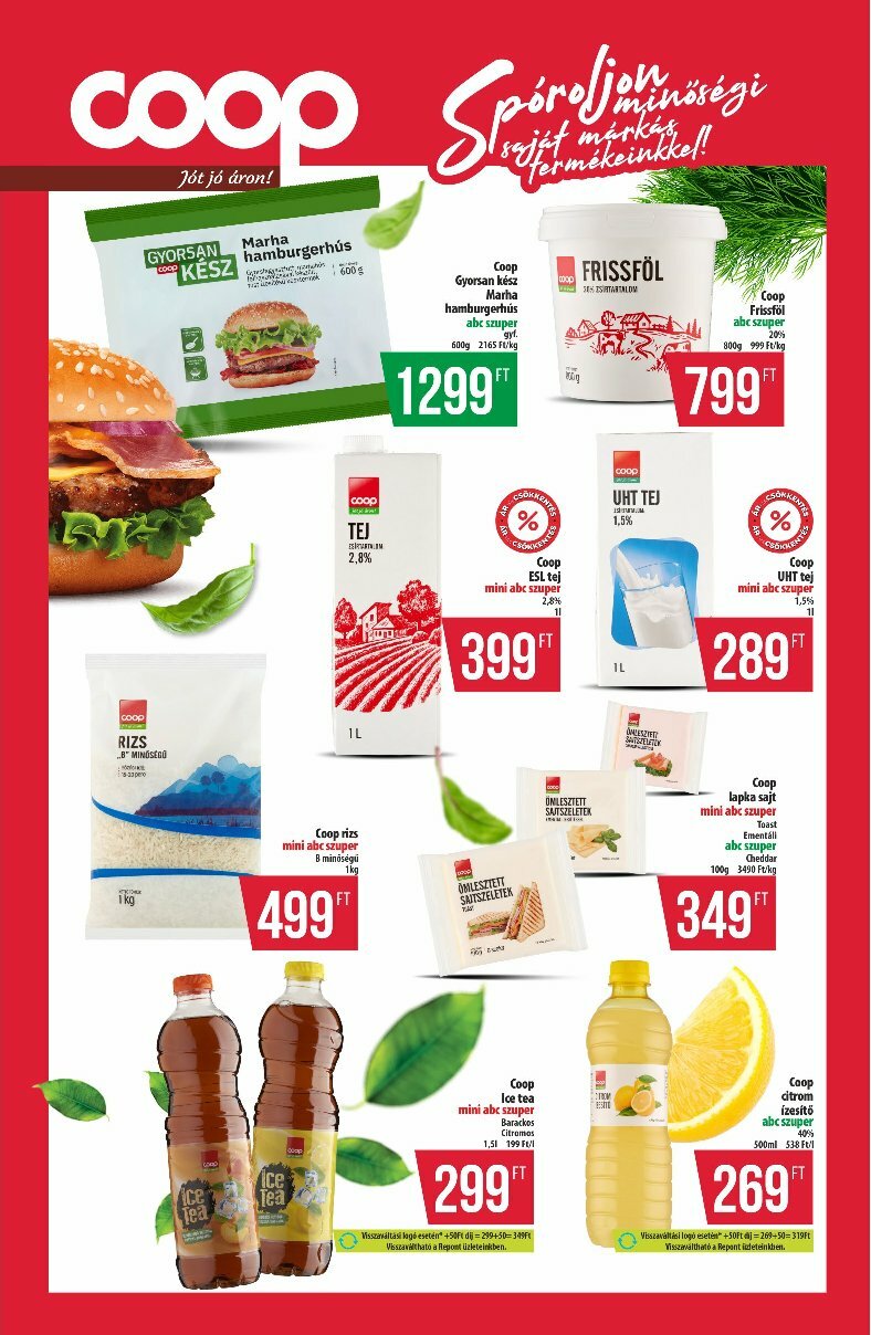 coop - Coop - Észak-Kelet akciós újság, érvényes 08.14. - 08.19. - page: 10