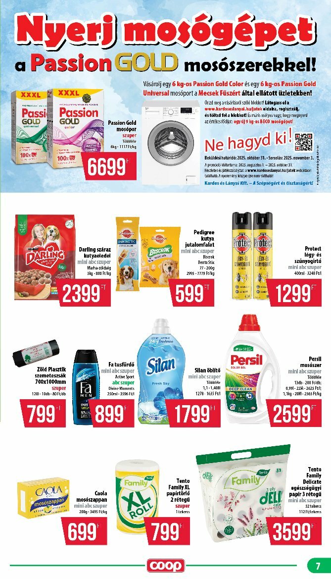 coop - Coop - Mecsek akciós újság, érvényes 08.14. - 08.19. - page: 7