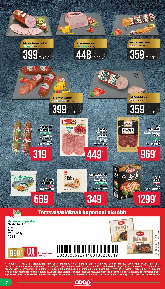 coop - Coop - Mecsek akciós újság, érvényes 08.14. - 08.19. - page: 2