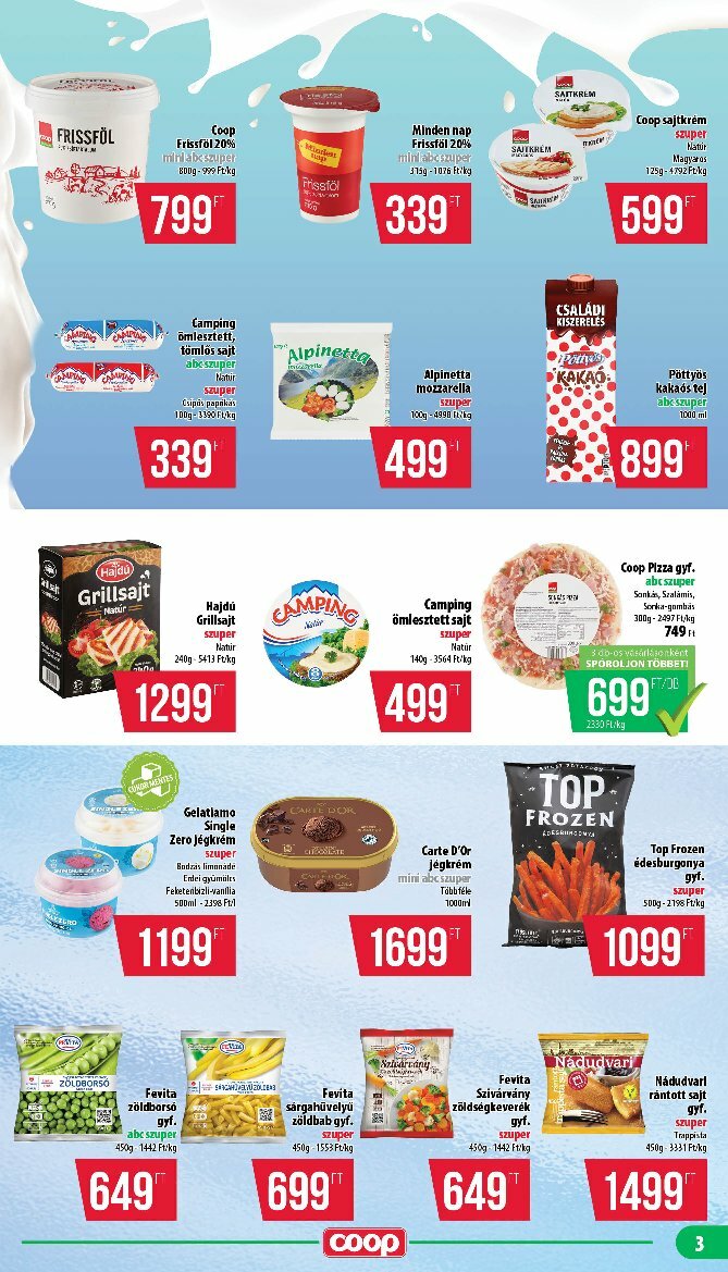 coop - Coop - Nyírzem/Szabolcs Coop akciós újság, érvényes 08.14. - 08.19. - page: 3