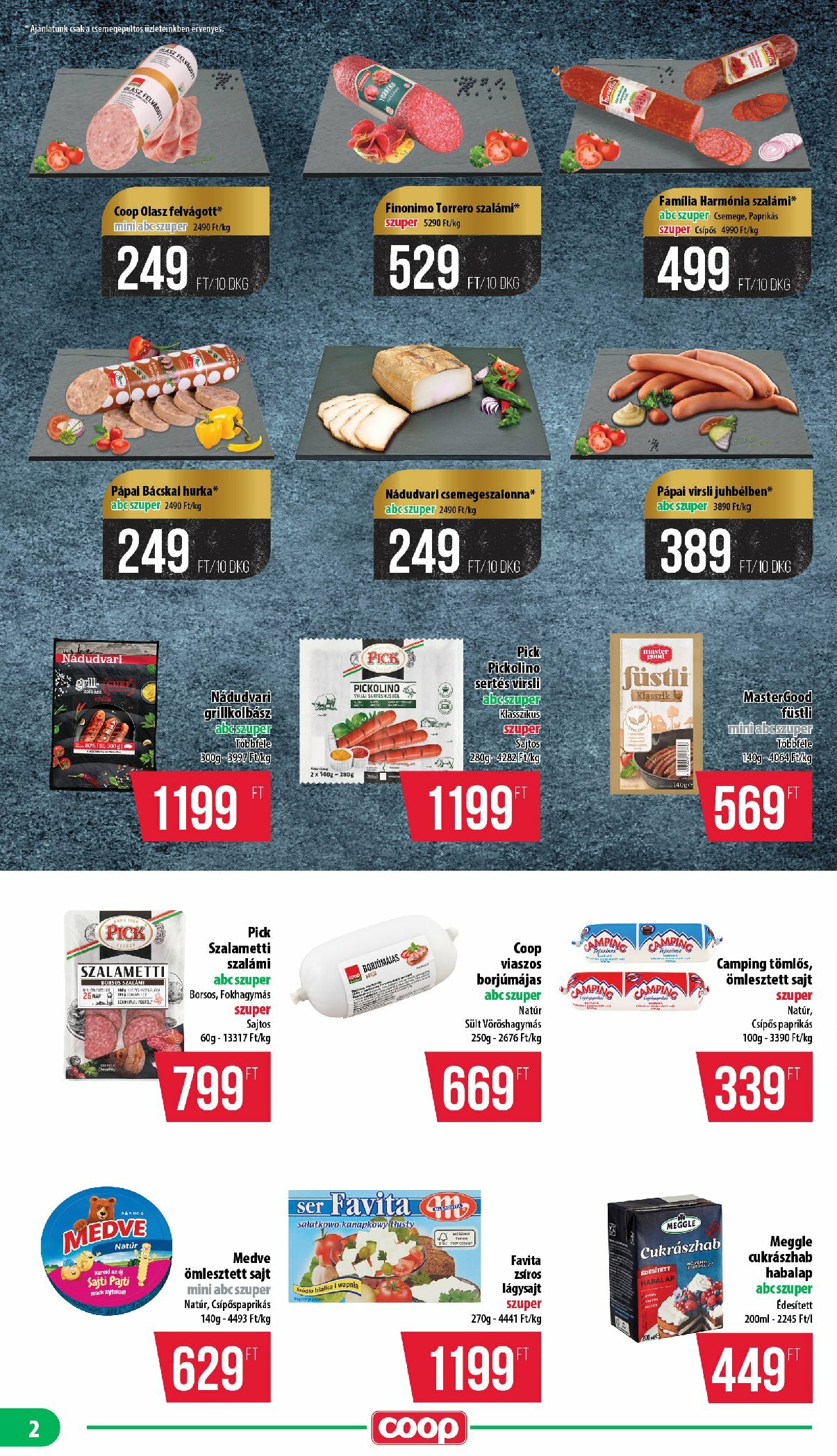 coop - Coop - Mecsek akciós újság, érvényes 08.21. - 09.03. - page: 2