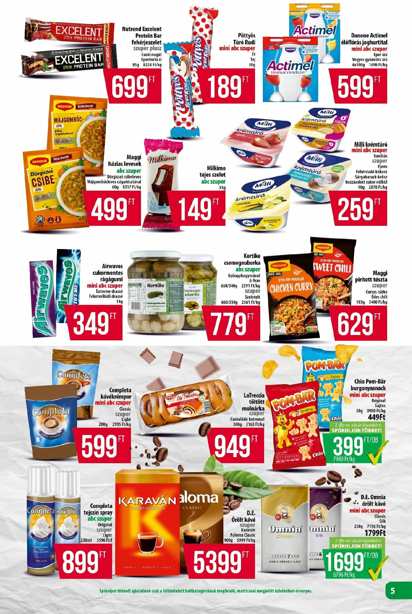 coop - Coop - Észak-Kelet akciós újság, érvényes 08.21. - 08.27. - page: 5