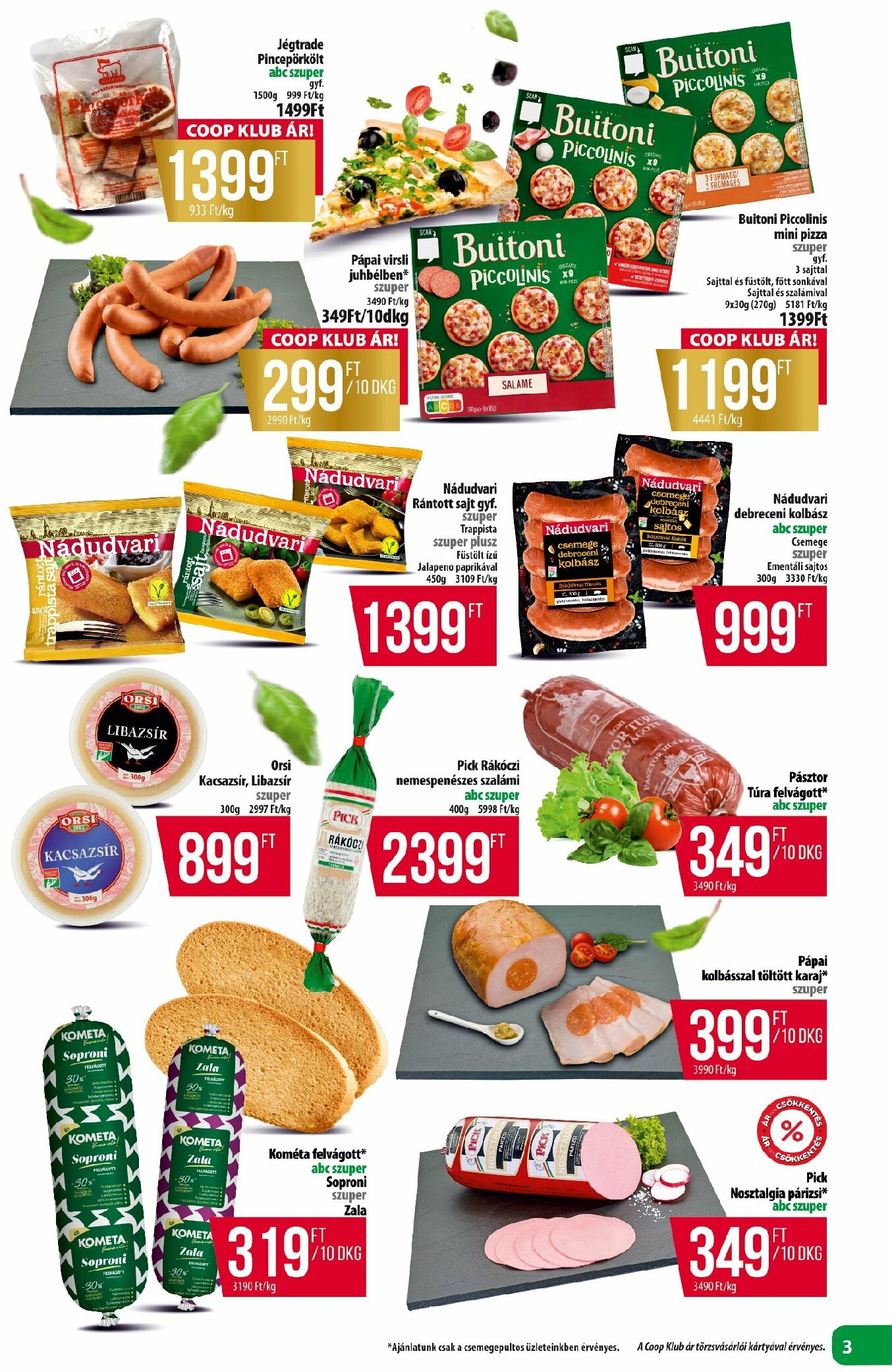 coop - Coop - Észak-Kelet akciós újság, érvényes 08.21. - 08.27. - page: 3