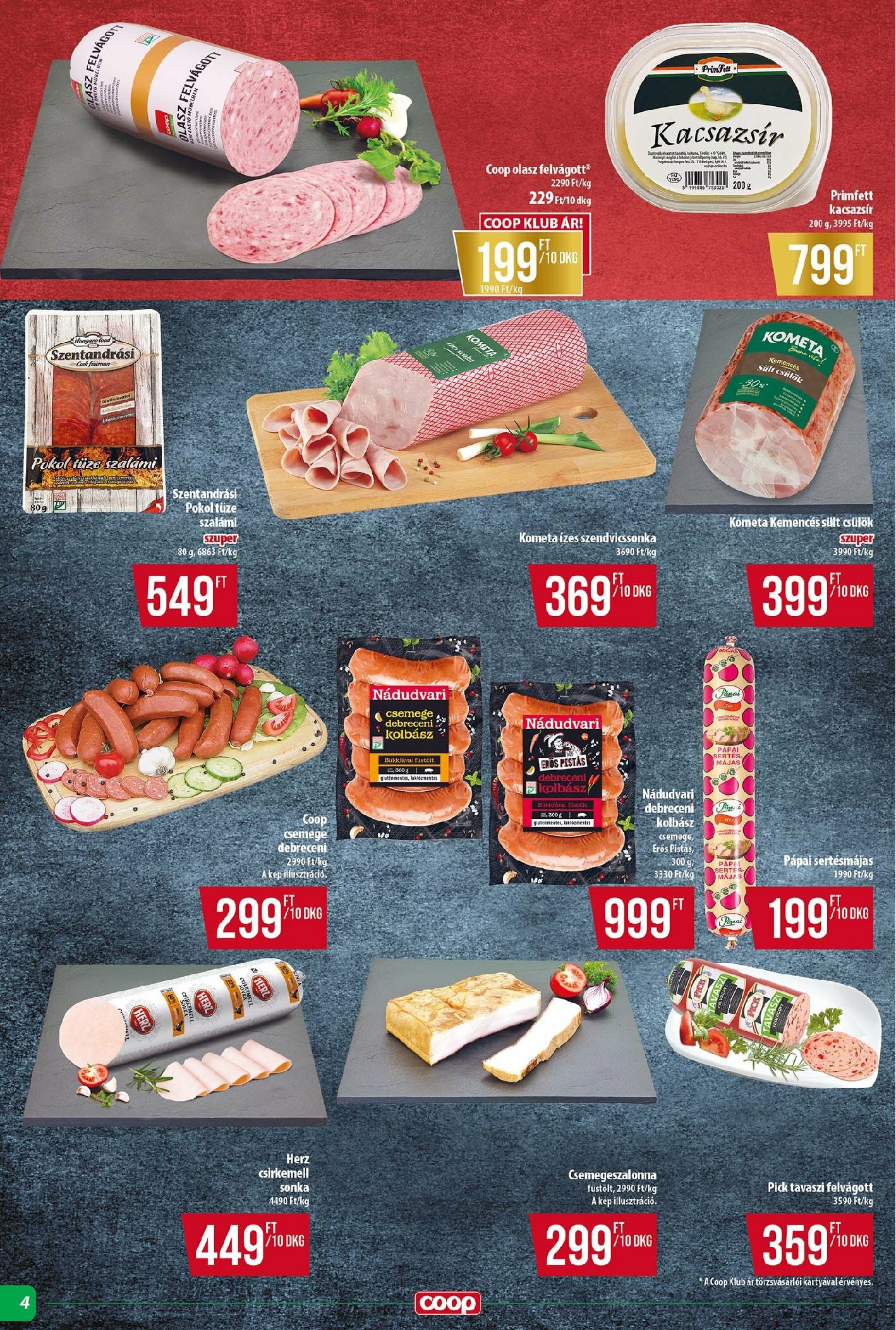 coop - Coop - Tisza - Abc-Szuper akciós újság, érvényes 08.28. - 09.03. - page: 4