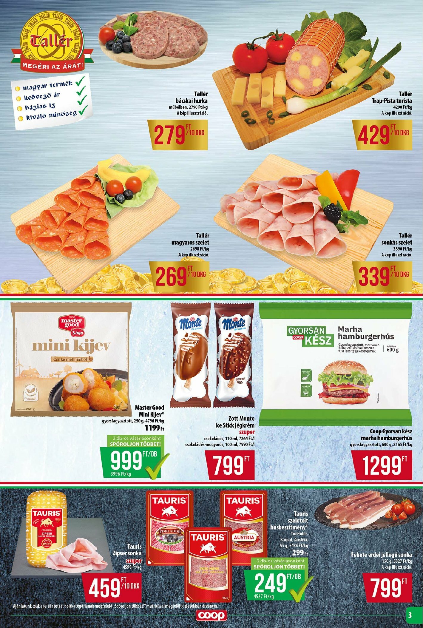 coop - Coop - Tisza - Abc-Szuper akciós újság, érvényes 08.28. - 09.03. - page: 3