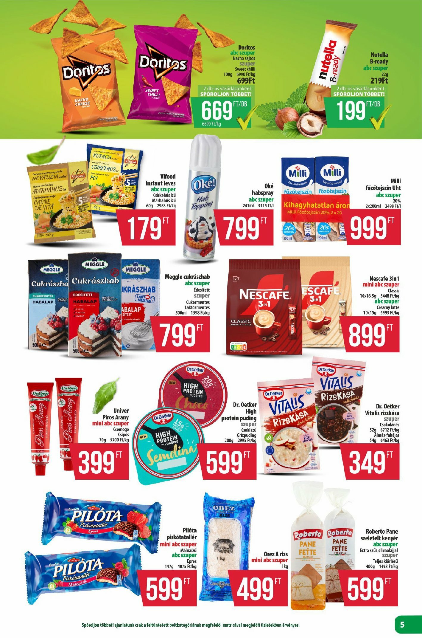 coop - Coop - Észak-Kelet akciós újság, érvényes 08.28. - 09.03. - page: 5