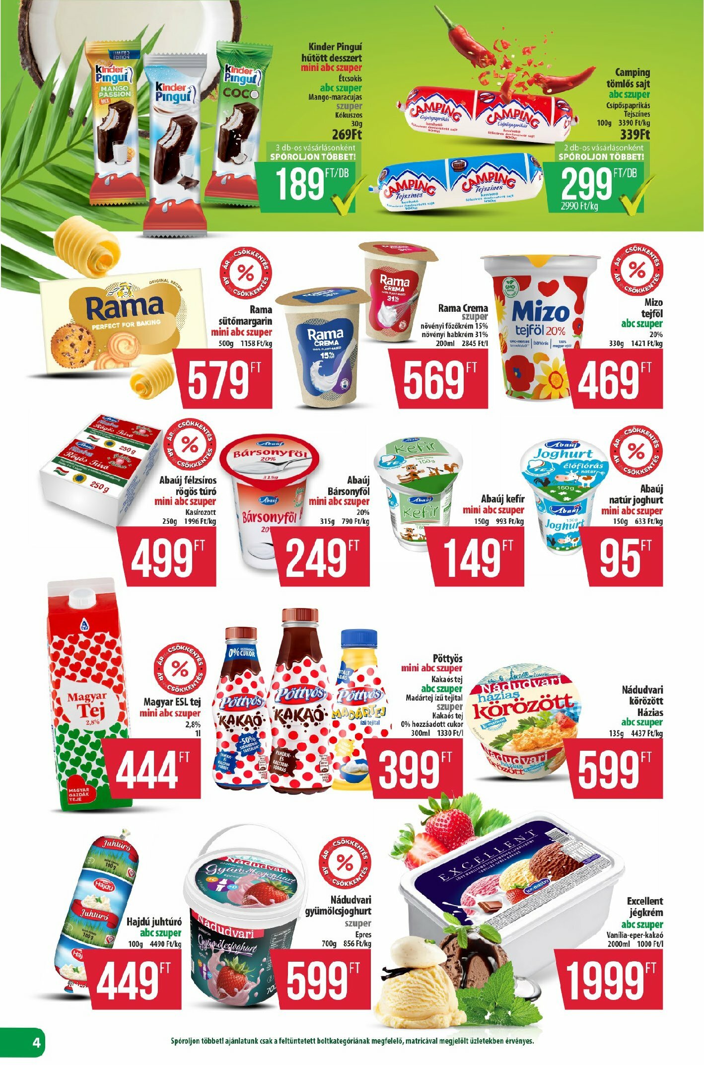 coop - Coop - Észak-Kelet akciós újság, érvényes 08.28. - 09.03. - page: 4