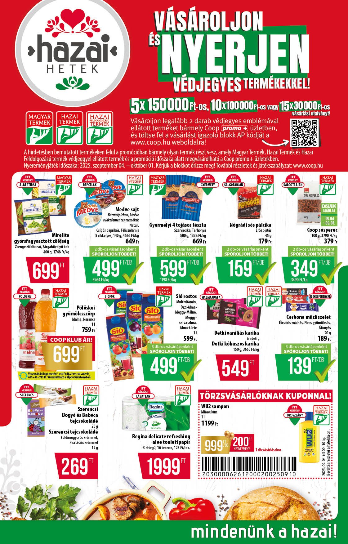 coop - Coop - Alföld Szuper Plusz akciós újság, érvényes 09.04. - 09.10. - page: 2