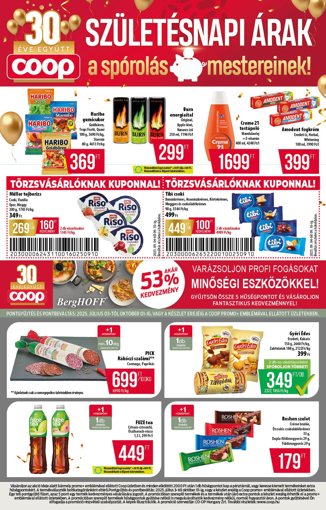 coop - Coop - Alföld Szuper Plusz akciós újság, érvényes 09.04. - 09.10. - page: 7
