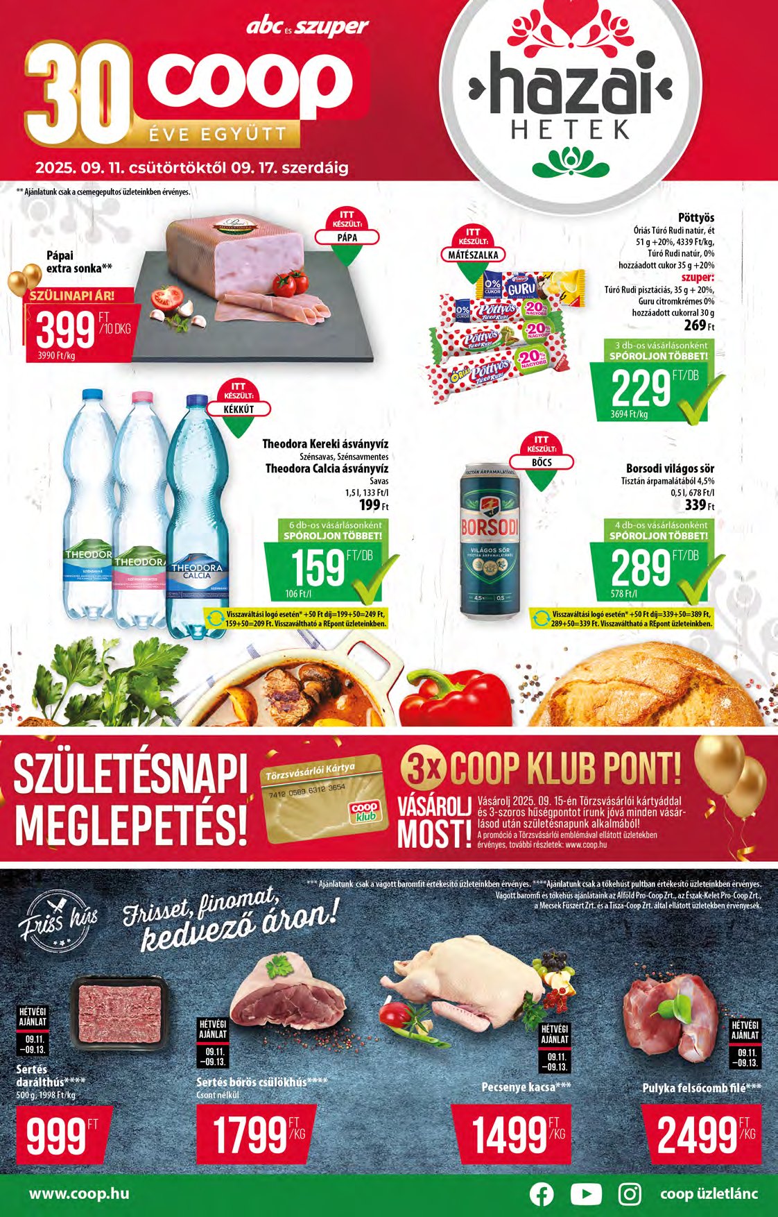 coop - Coop - Abc-Szuper akciós újság, érvényes 09.11. - 09.17.