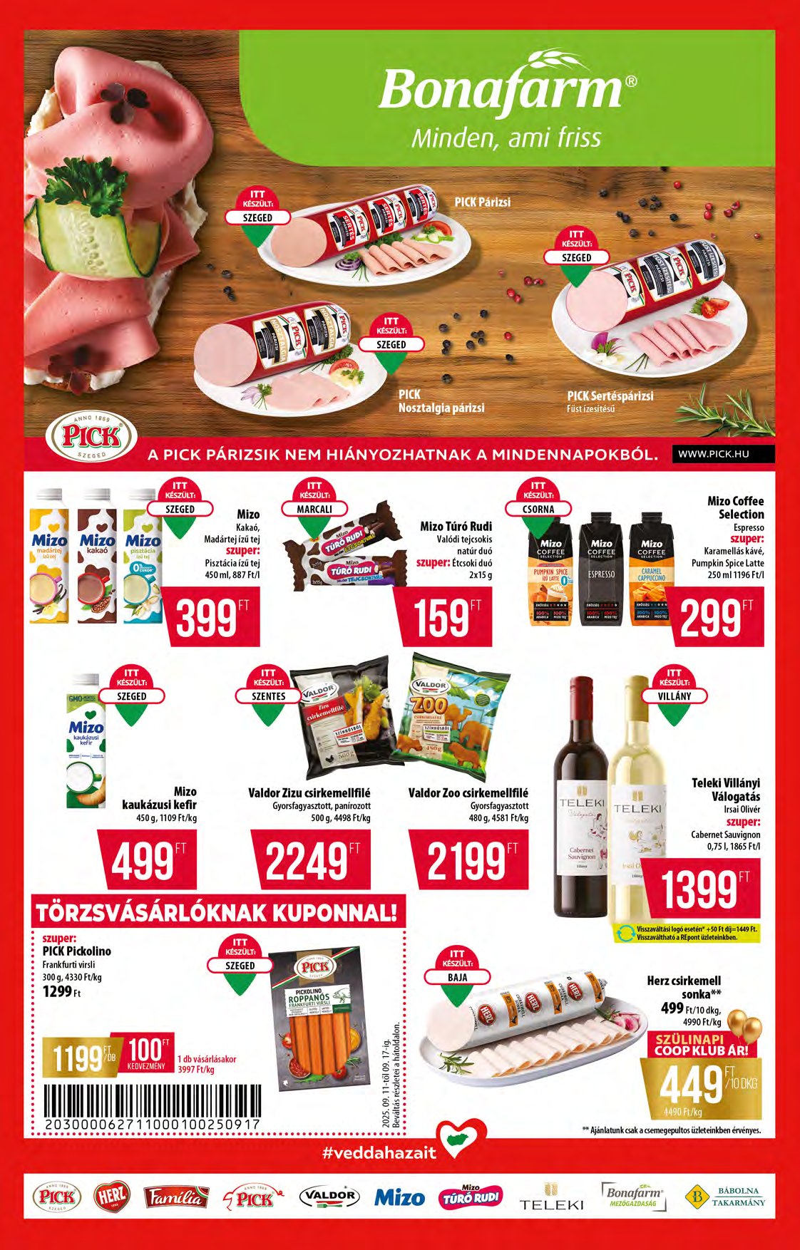 coop - Coop - Alföld - Abc-Szuper akciós újság, érvényes 09.11. - 09.17. - page: 4