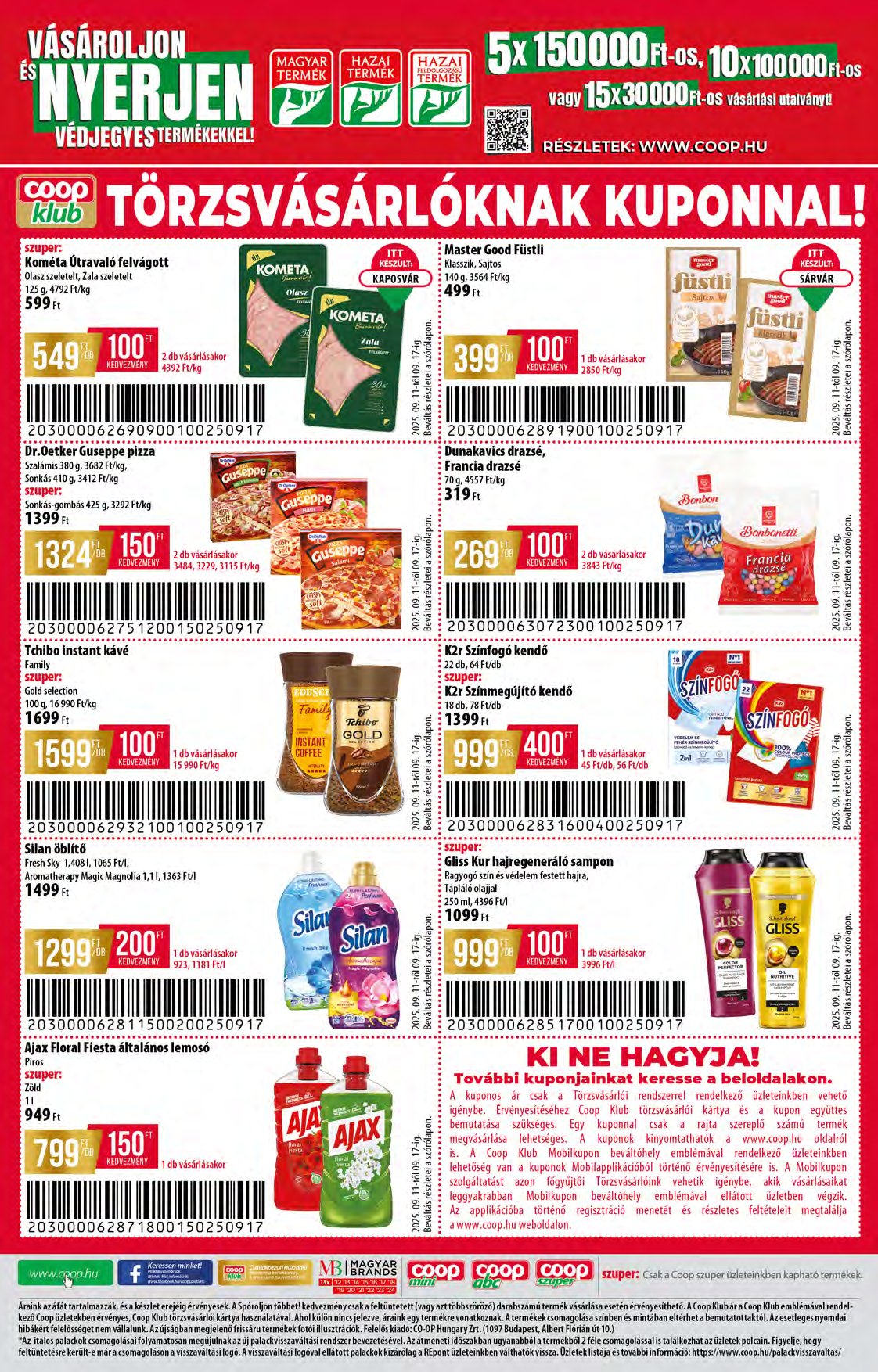 coop - Coop - Alföld - Abc-Szuper akciós újság, érvényes 09.11. - 09.17. - page: 12