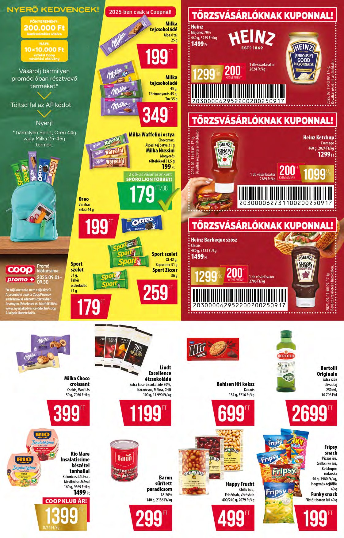 coop - Coop - Tisza Szuper Plusz akciós újság, érvényes 09.11. - 09.17. - page: 8