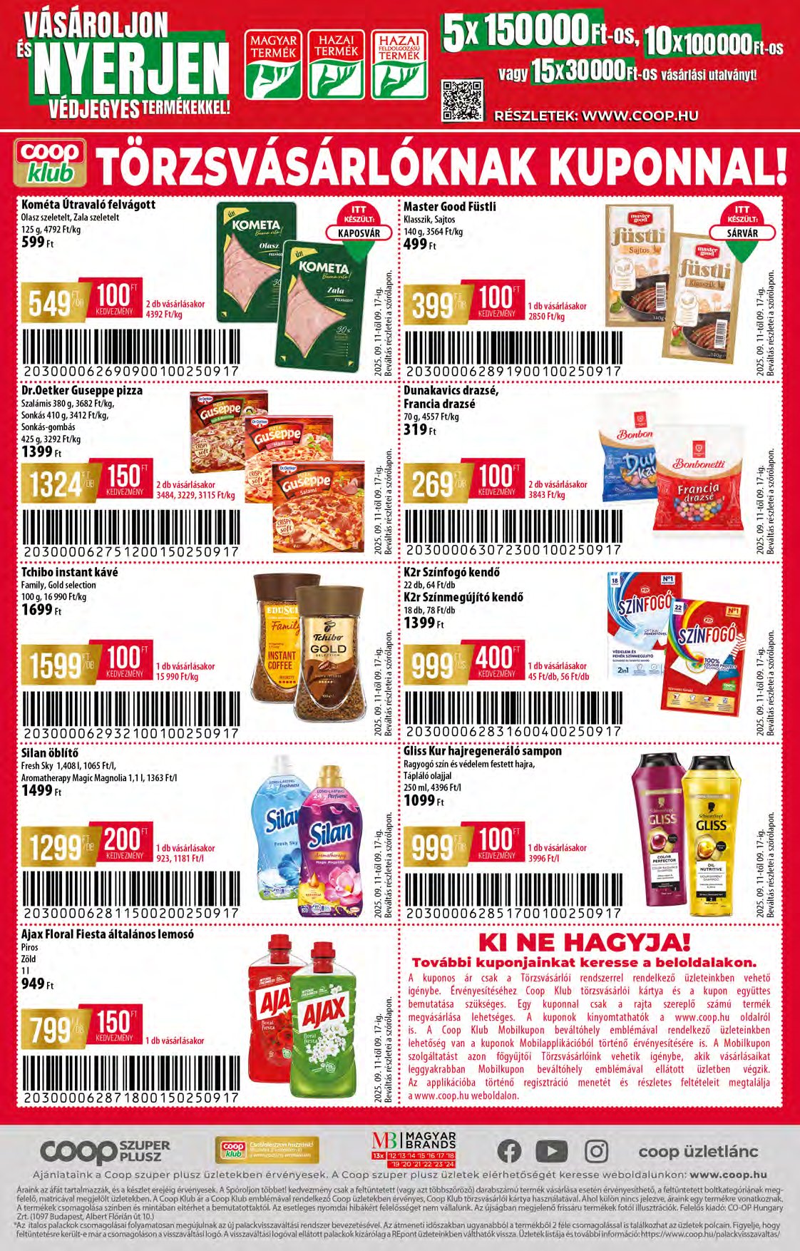 coop - Coop - Tisza Szuper Plusz akciós újság, érvényes 09.11. - 09.17. - page: 12