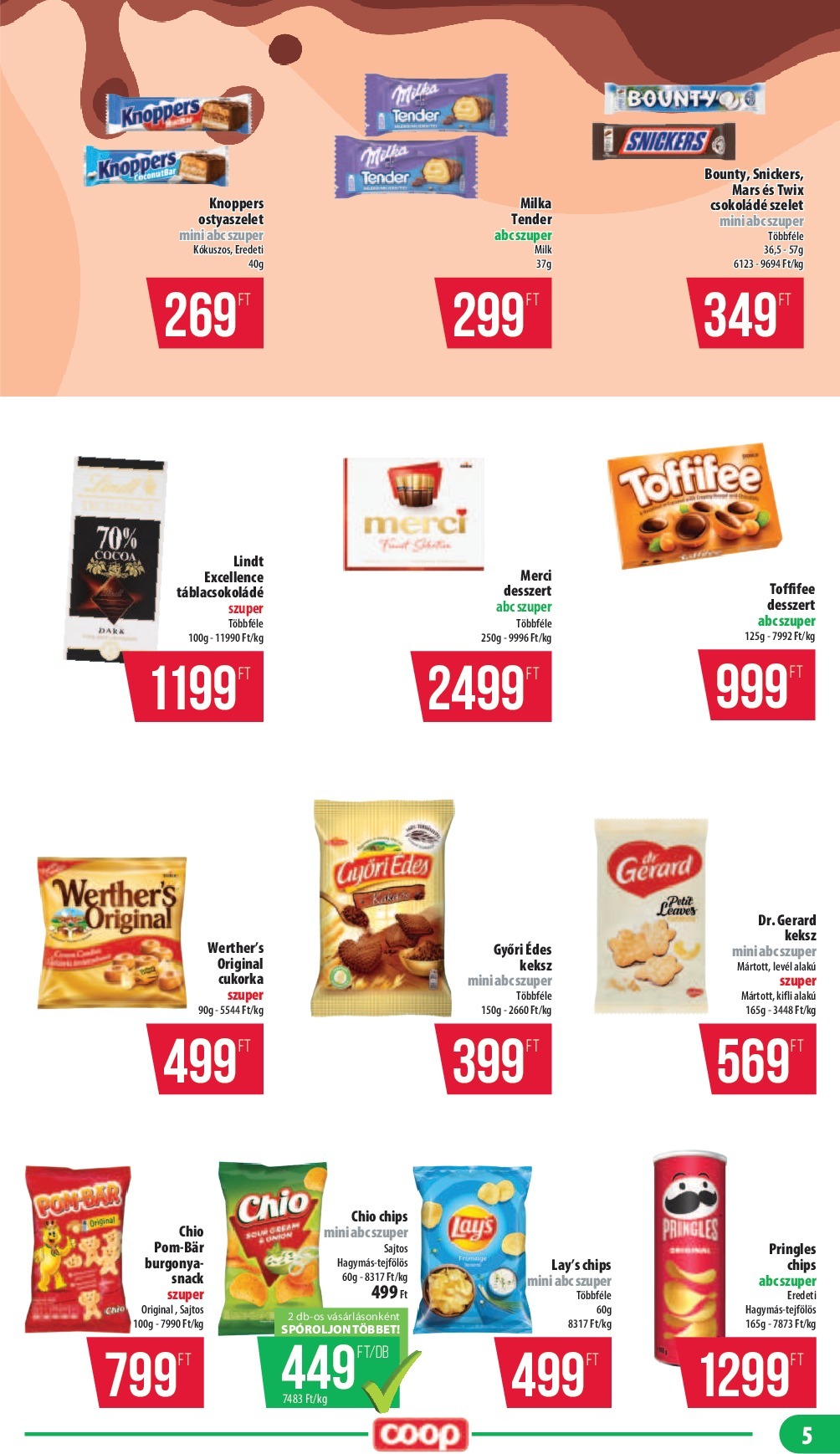 coop - Coop - Nyírzem/Szabolcs Coop akciós újság, érvényes 09.18. - 09.24. - page: 5