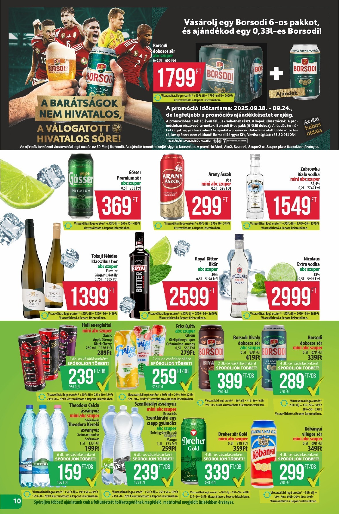 coop - Coop - Észak-Kelet akciós újság, érvényes 09.18. - 09.24. - page: 10
