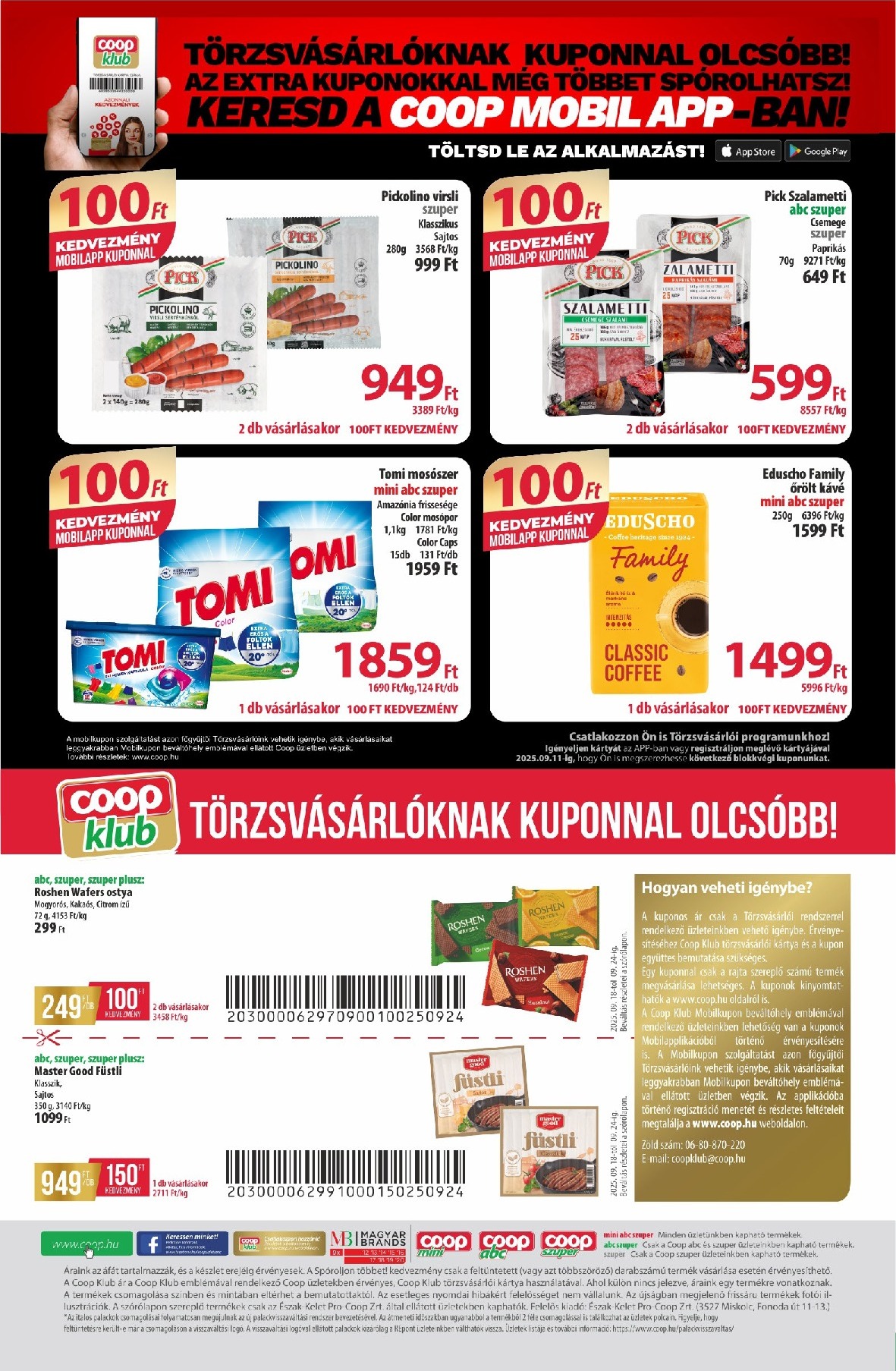 coop - Coop - Észak-Kelet akciós újság, érvényes 09.18. - 09.24. - page: 12