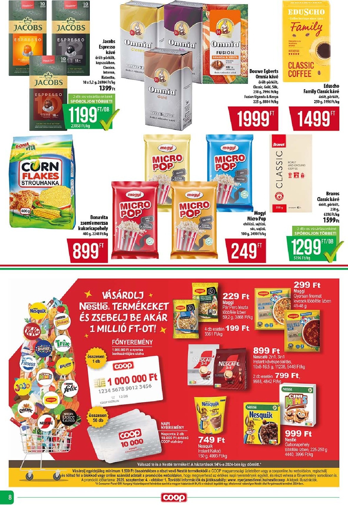 coop - Coop - Szuper Plusz akciós újság, érvényes 09.18. - 09.24. - page: 8
