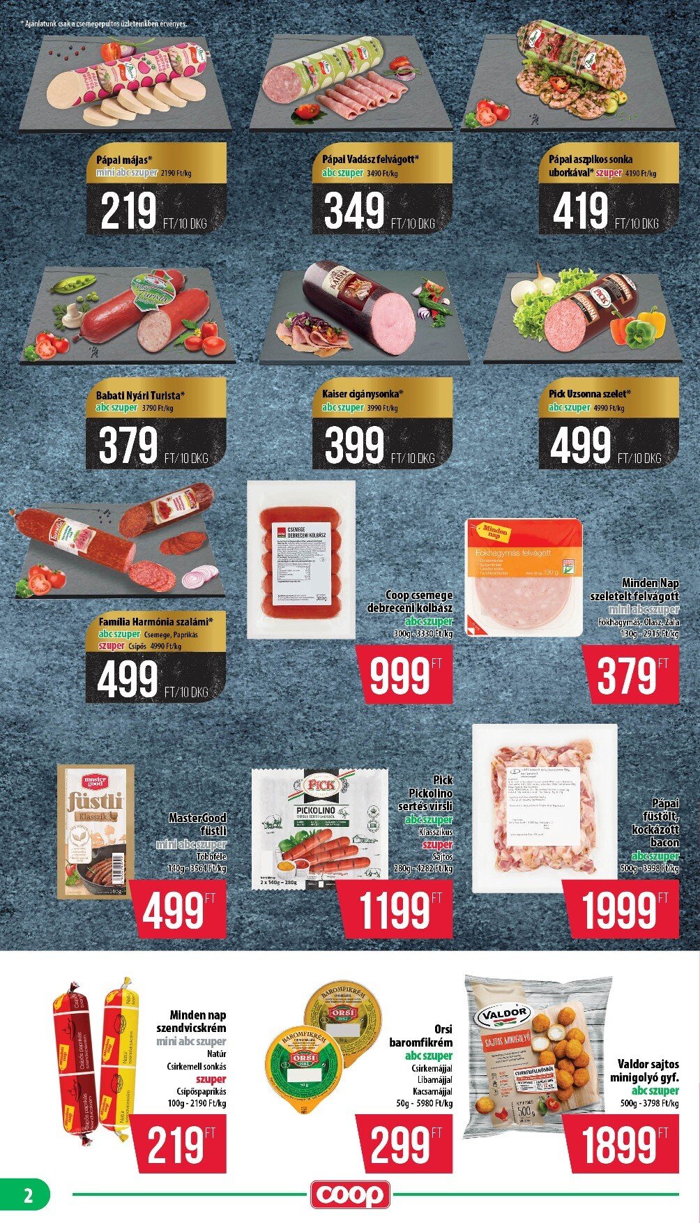 coop - Coop - Mecsek akciós újság, érvényes 09.25. - 10.01. - page: 2