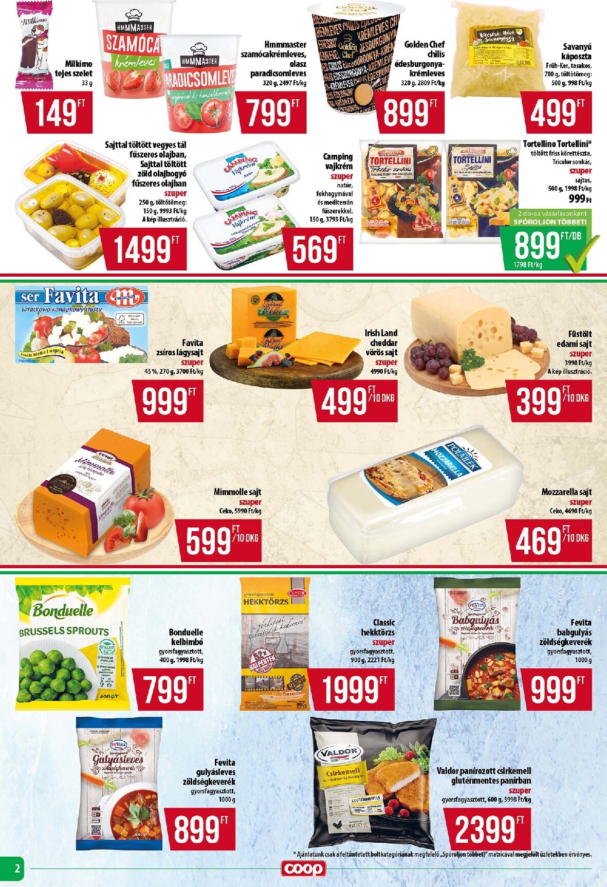coop - Coop - Tisza - Abc-Szuper akciós újság, érvényes 09.25. - 10.01. - page: 2