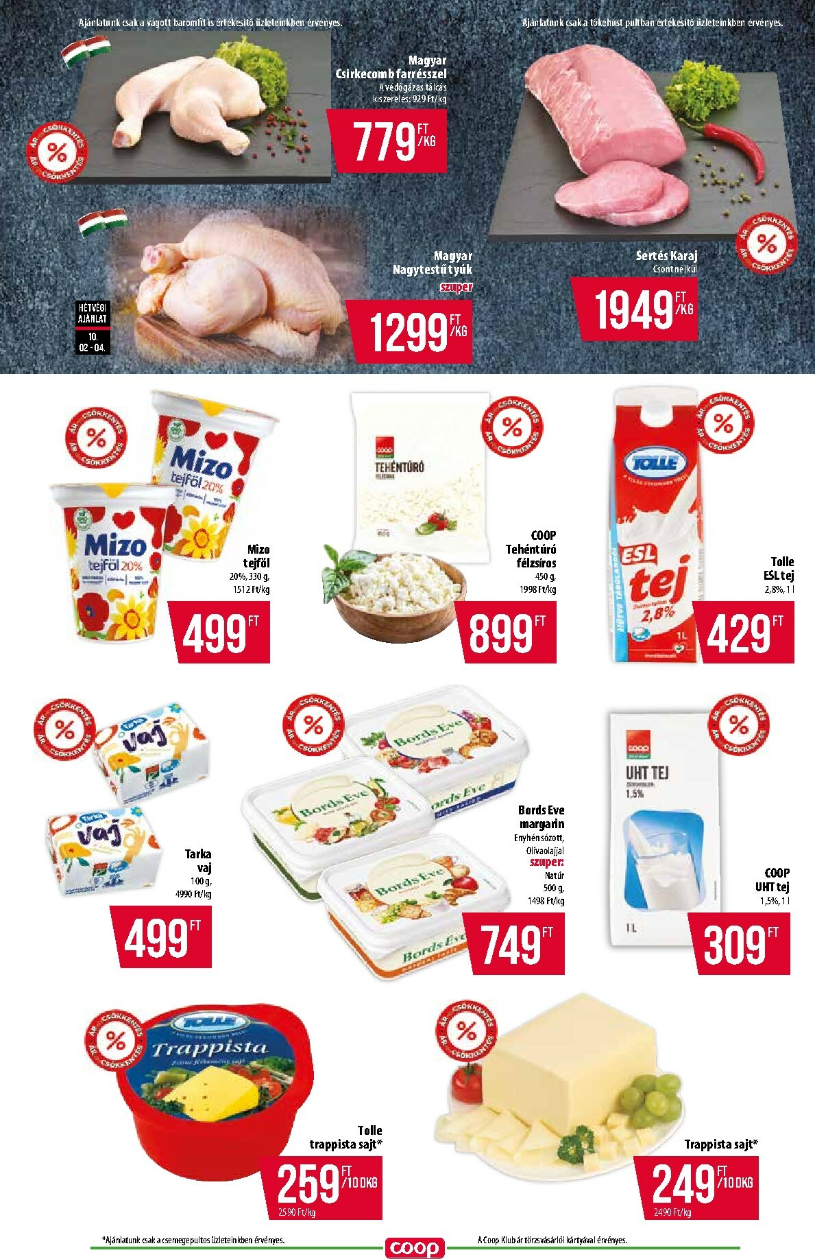 coop - Coop - Alföld - Abc-Szuper akciós újság, érvényes 10.02. - 10.08. - page: 7