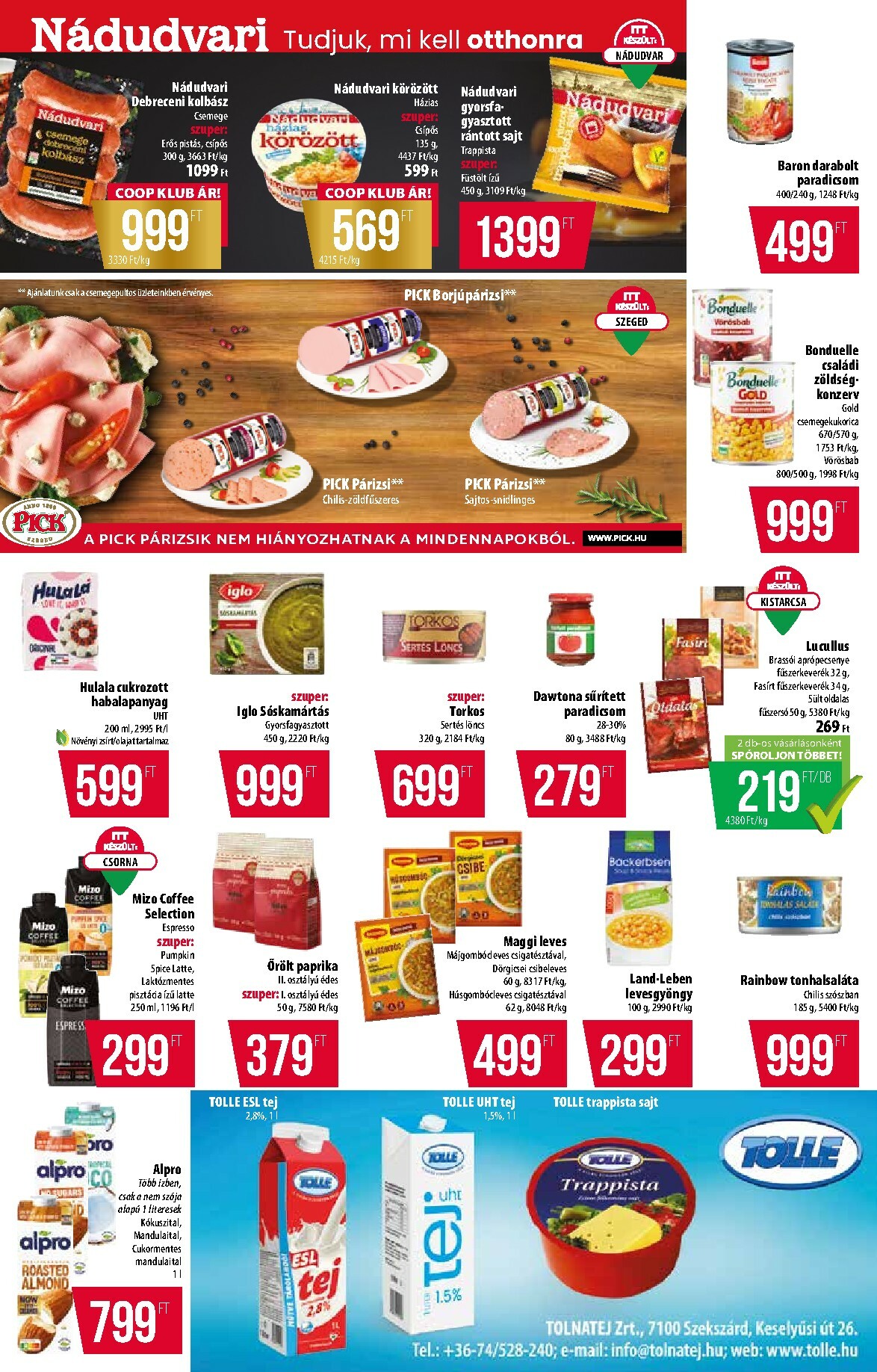 coop - Coop - Abc-Szuper akciós újság, érvényes 10.02. - 10.08. - page: 3