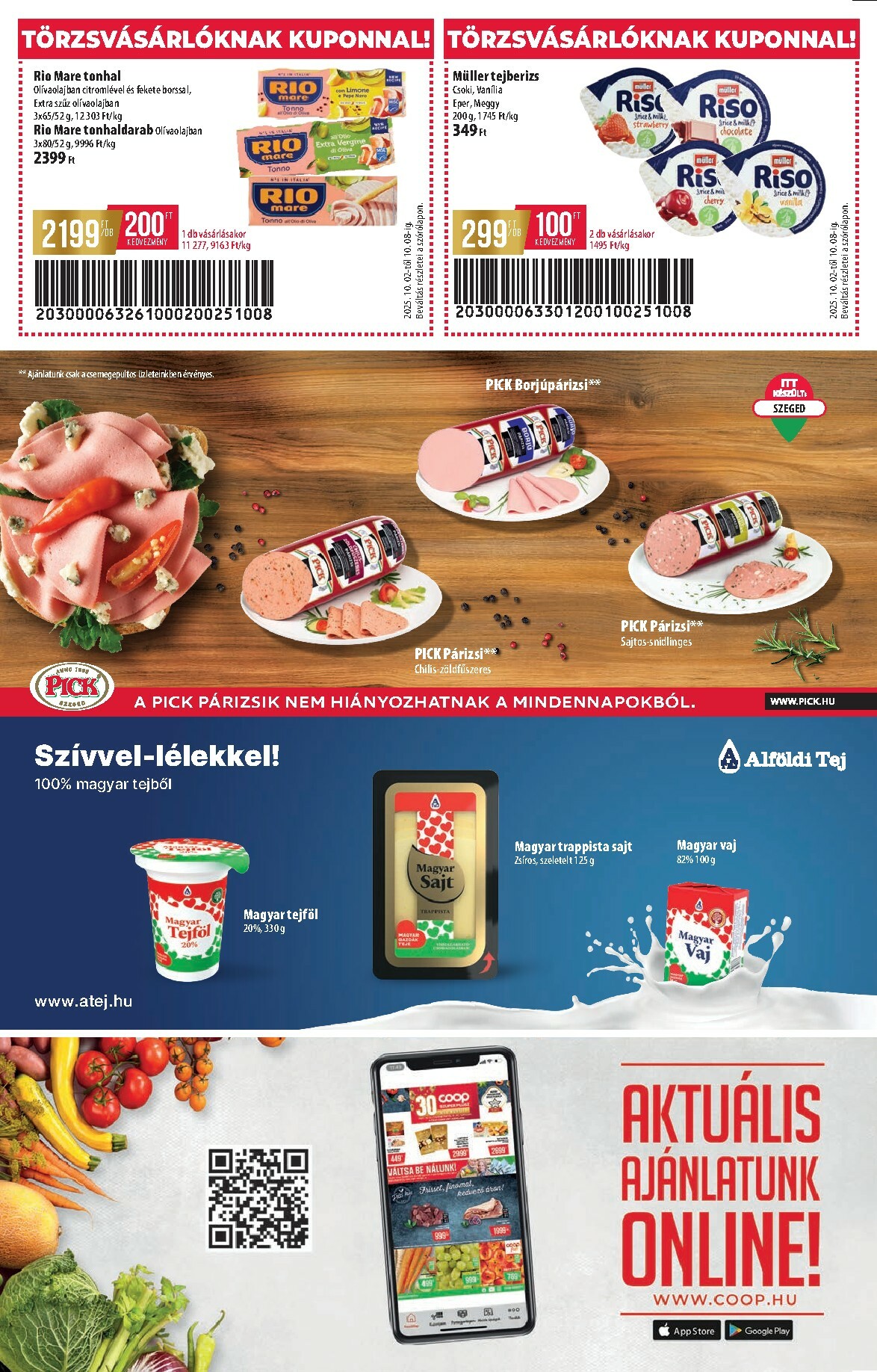 coop - Coop - Alföld - Szuper Plusz akciós újság, érvényes 10.02. - 10.08. - page: 8
