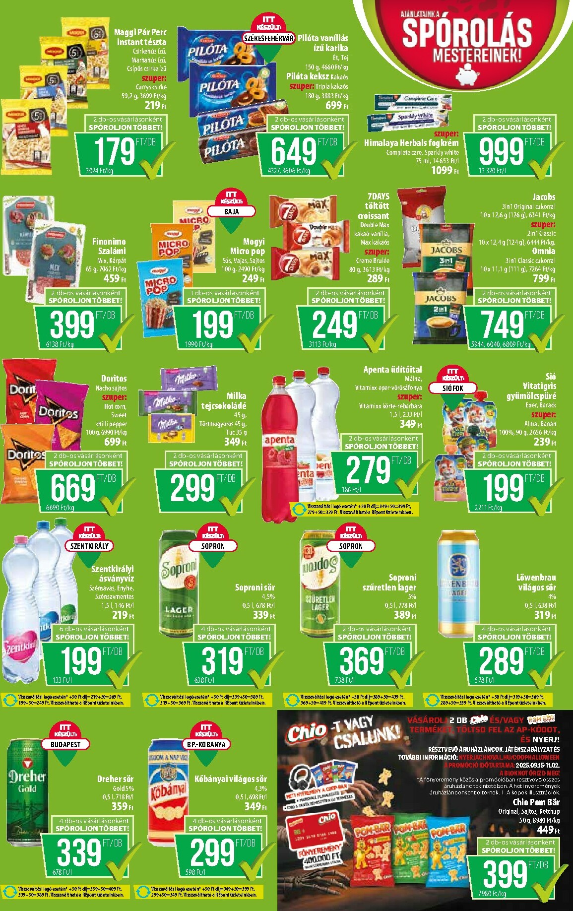 coop - Coop - Észak-Kelet - Abc-Szuper akciós újság, érvényes 10.02. - 10.08. - page: 5