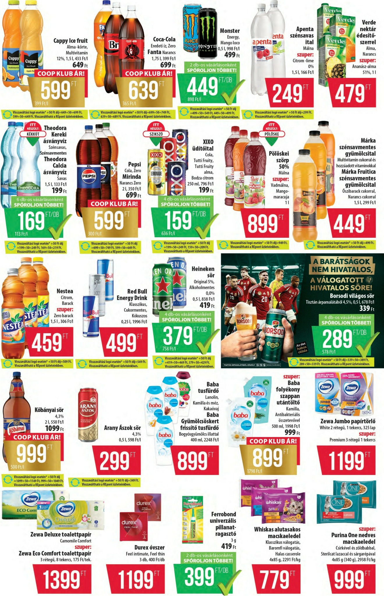 coop - Coop - Észak-Kelet - Abc-Szuper akciós újság, érvényes 10.09. - 10.15. - page: 7