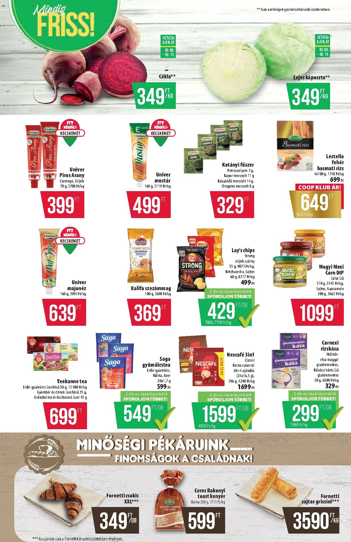 coop - Coop - Alföld - Szuper Plusz akciós újság, érvényes 10.09. - 10.15. - page: 7