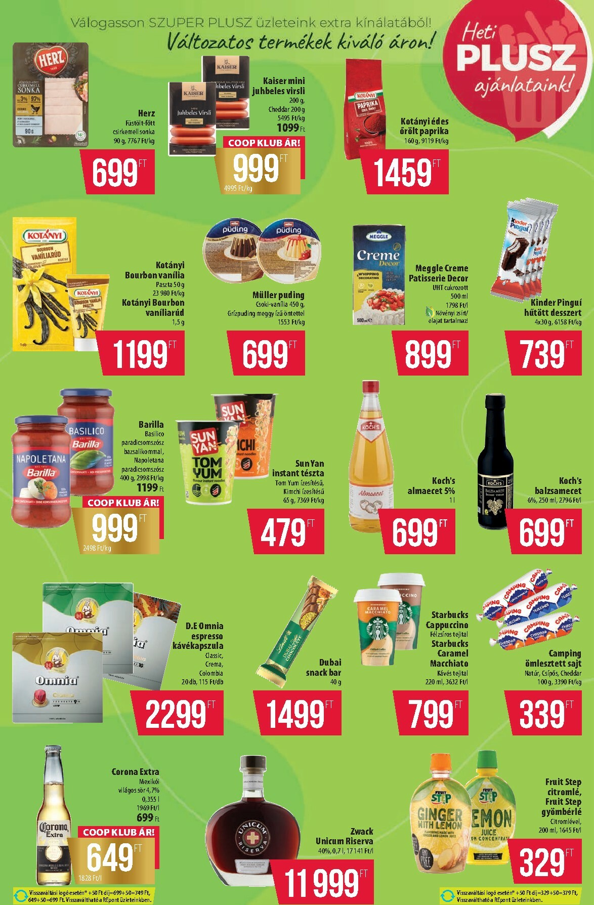 coop - Coop - Alföld - Szuper Plusz akciós újság, érvényes 10.09. - 10.15. - page: 6
