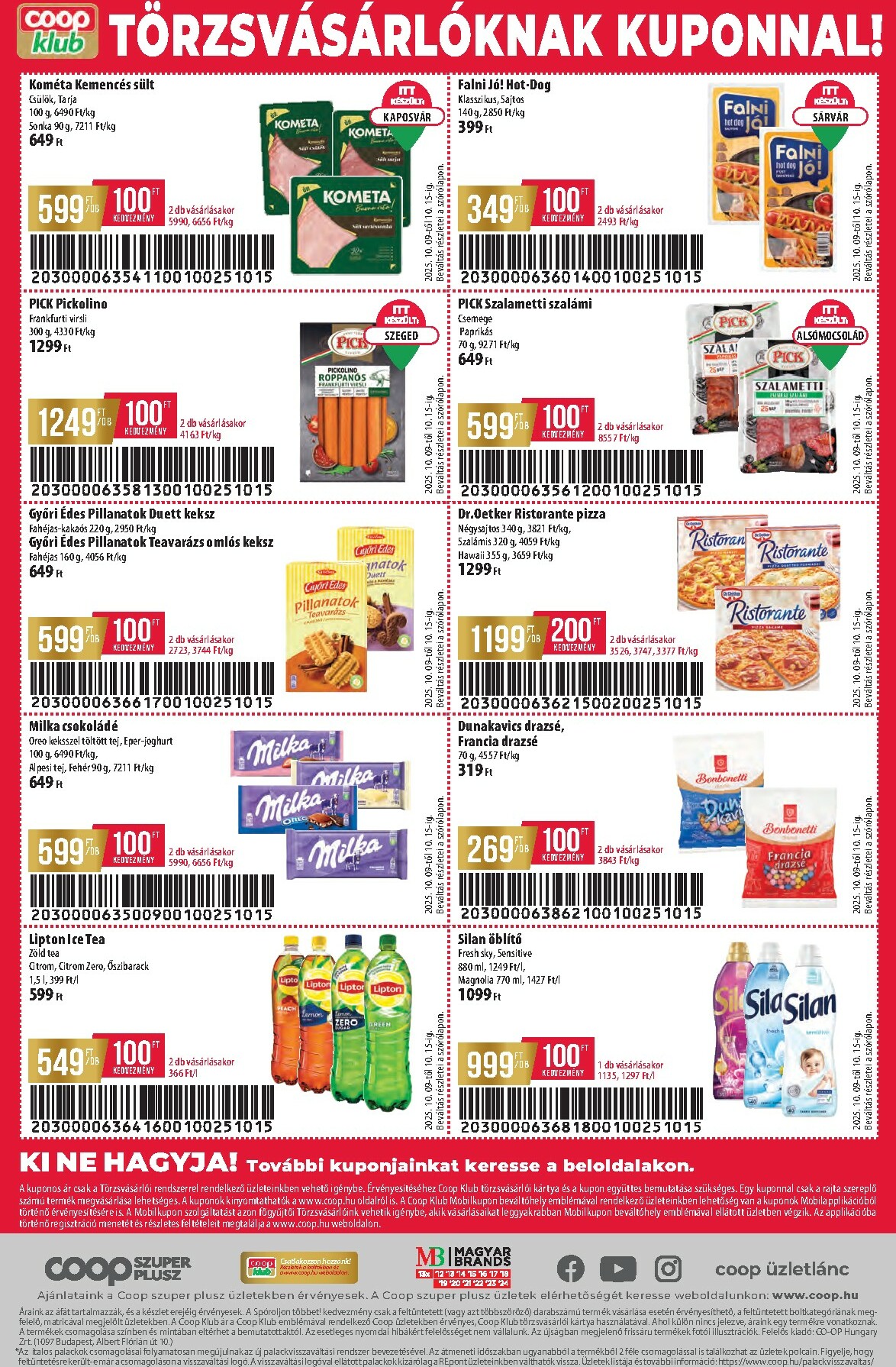 coop - Coop Szuper Plusz akciós újság, érvényes 10.09. - 10.15. - page: 12