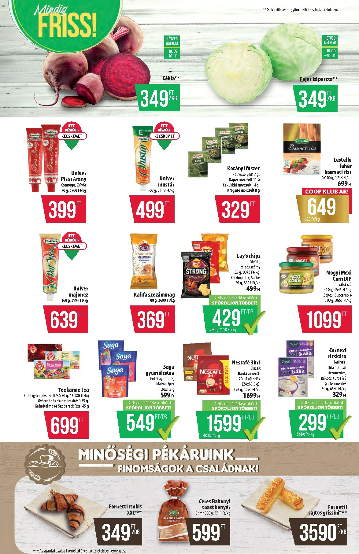 coop - Coop Szuper Plusz akciós újság, érvényes 10.09. - 10.15. - page: 7