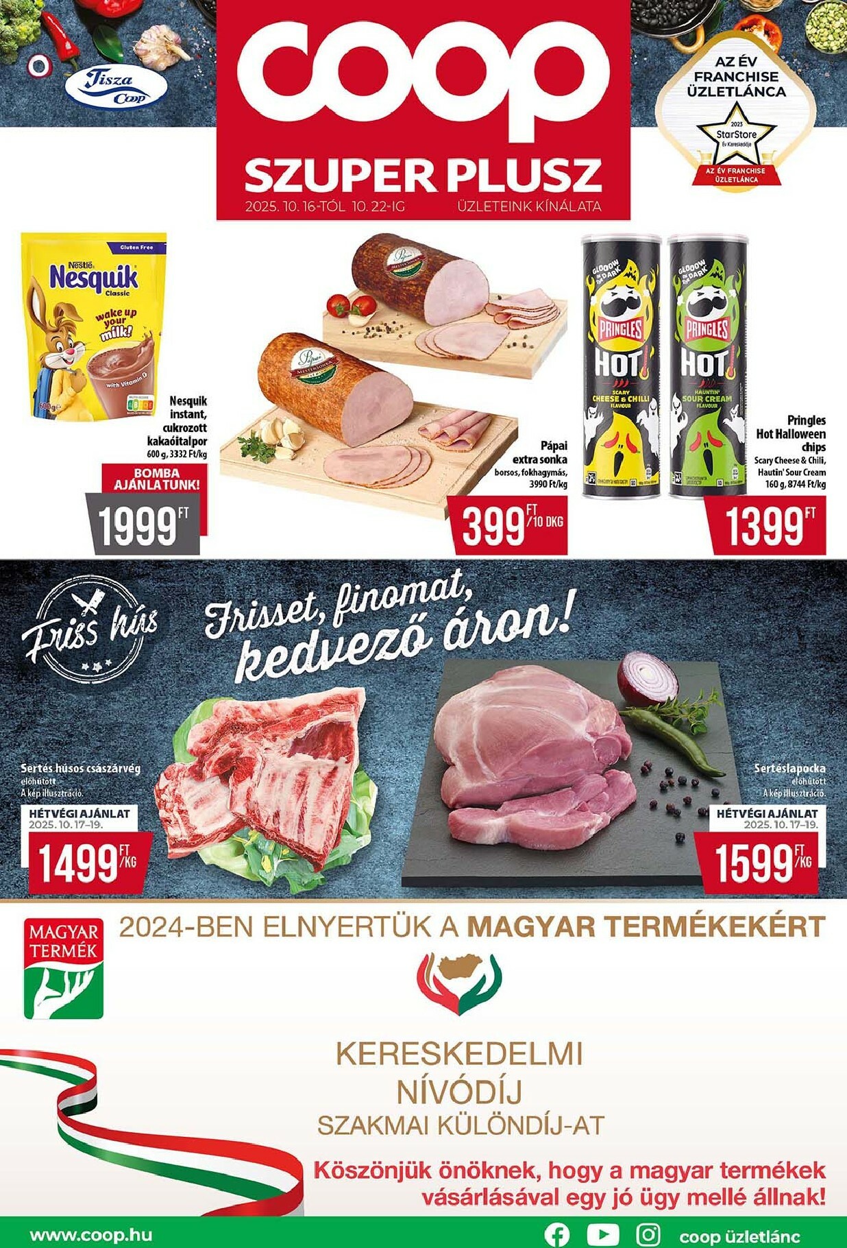 coop - Coop - Szuper Plusz akciós újság, érvényes 10.16. - 10.22.