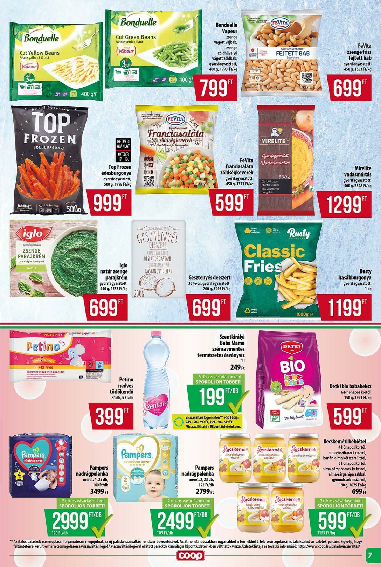 coop - Coop - Szuper Plusz akciós újság, érvényes 10.16. - 10.22. - page: 7