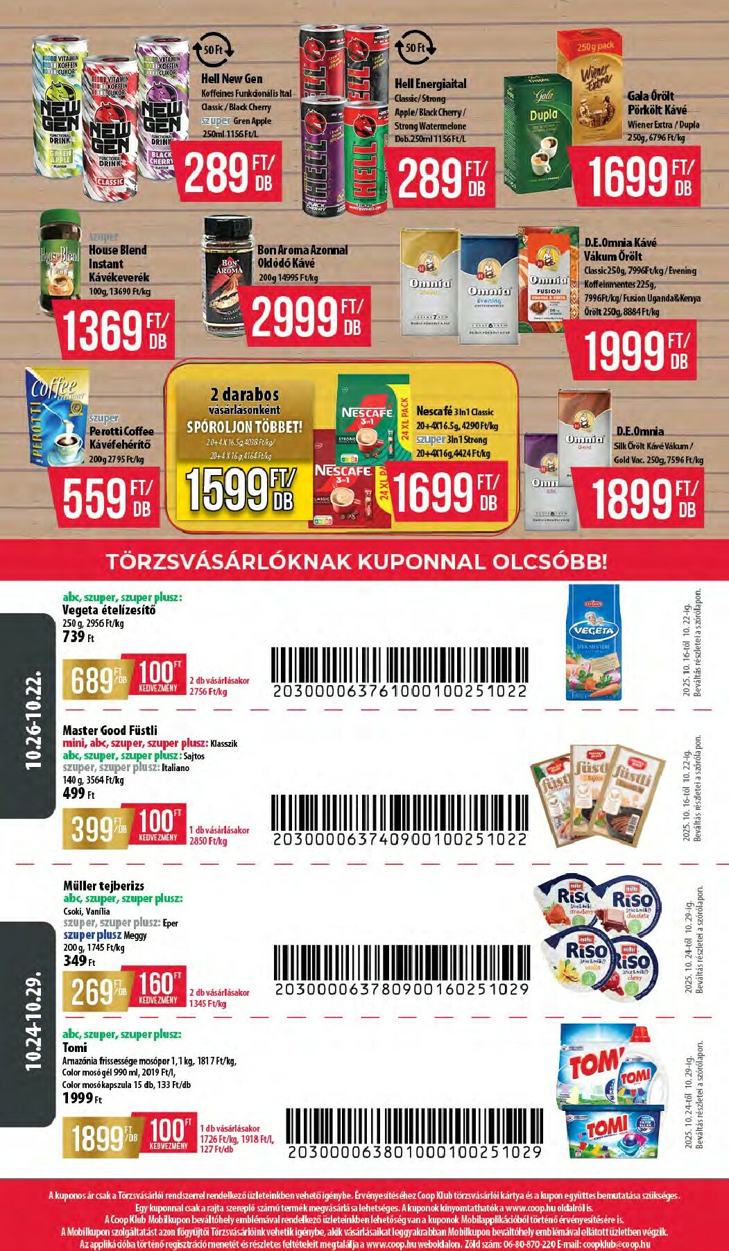 coop - Coop - Hétforrás Abc Szuper akciós újság, érvényes 10.16. - 10.29. - page: 12