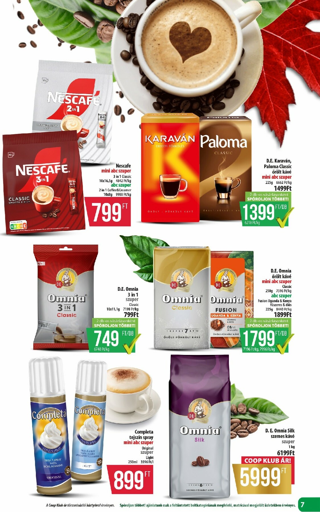 coop - Coop - Észak-Kelet akciós újság, érvényes 10.16. - 10.22. - page: 7