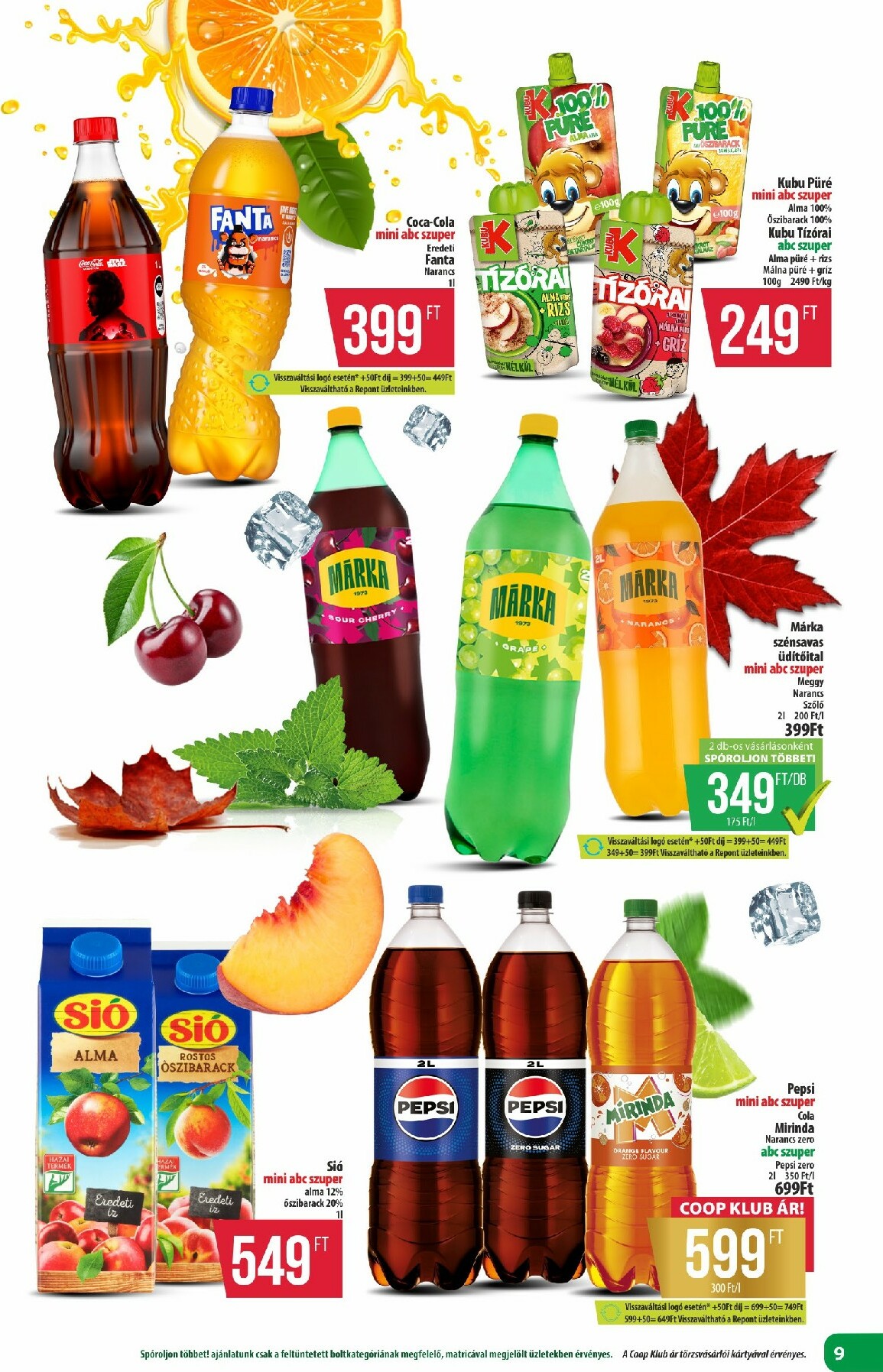 coop - Coop - Észak-Kelet akciós újság, érvényes 10.16. - 10.22. - page: 9