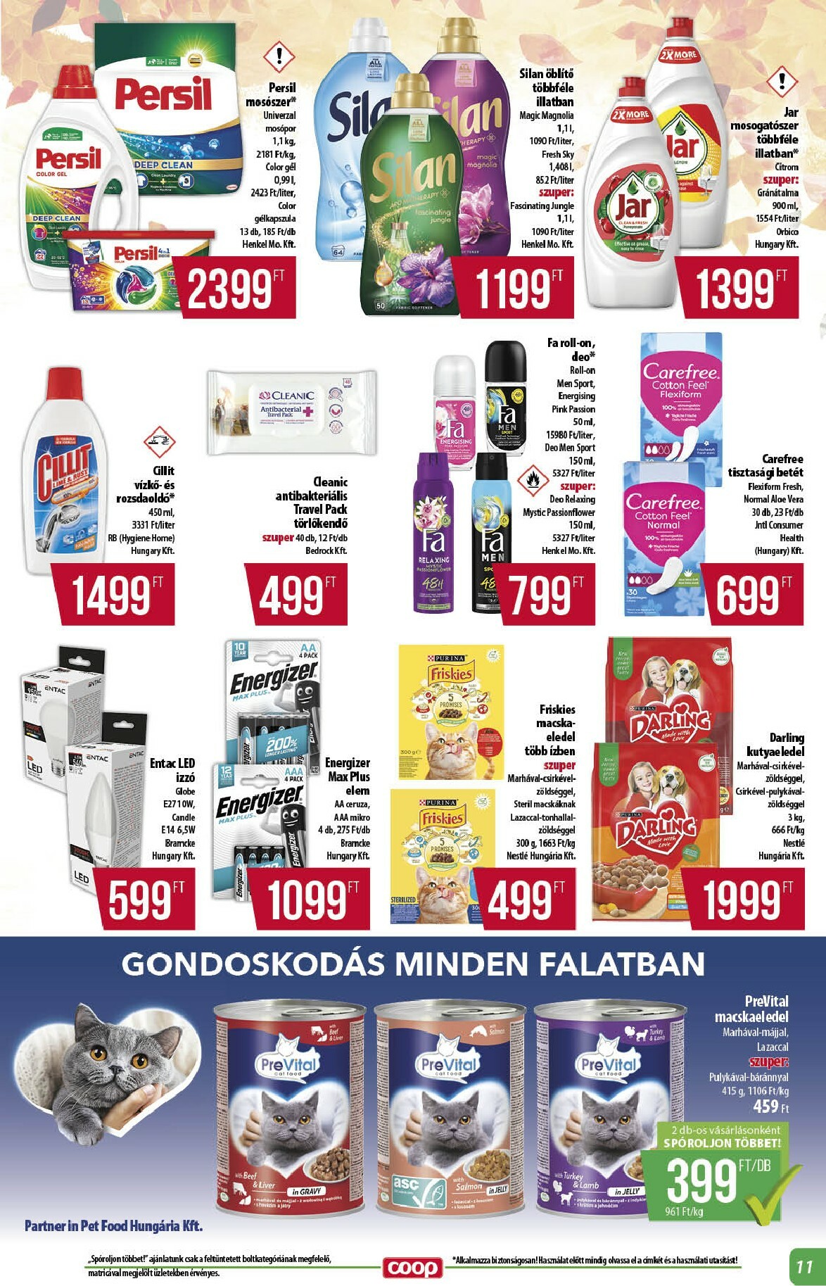 coop - Coop - Abc Szuper Alföld akciós újság, érvényes 10.16. - 10.22. - page: 11