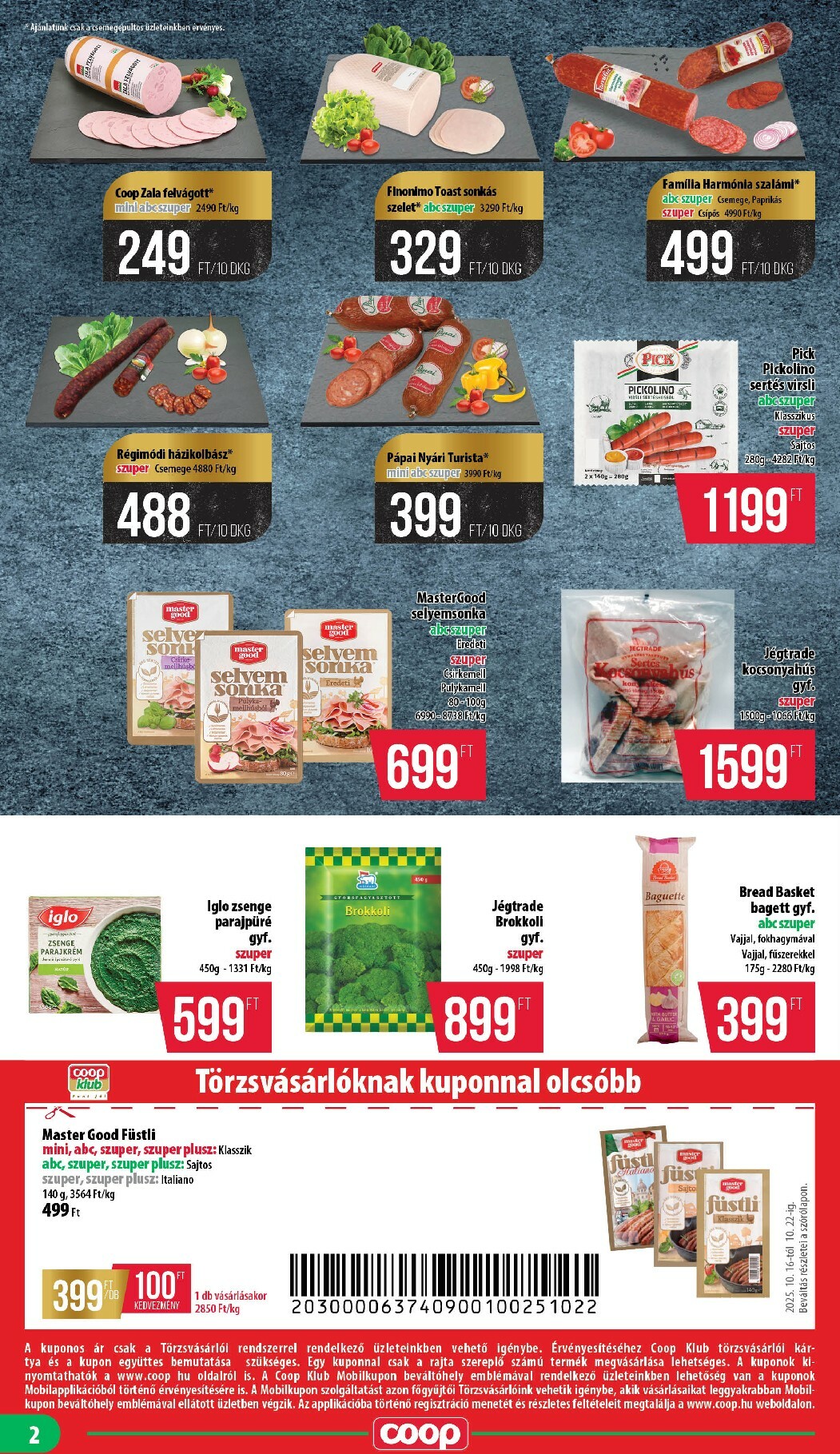 coop - Coop - Mini Abc Szuper Mecsek akciós újság, érvényes 10.16. - 10.22. - page: 2