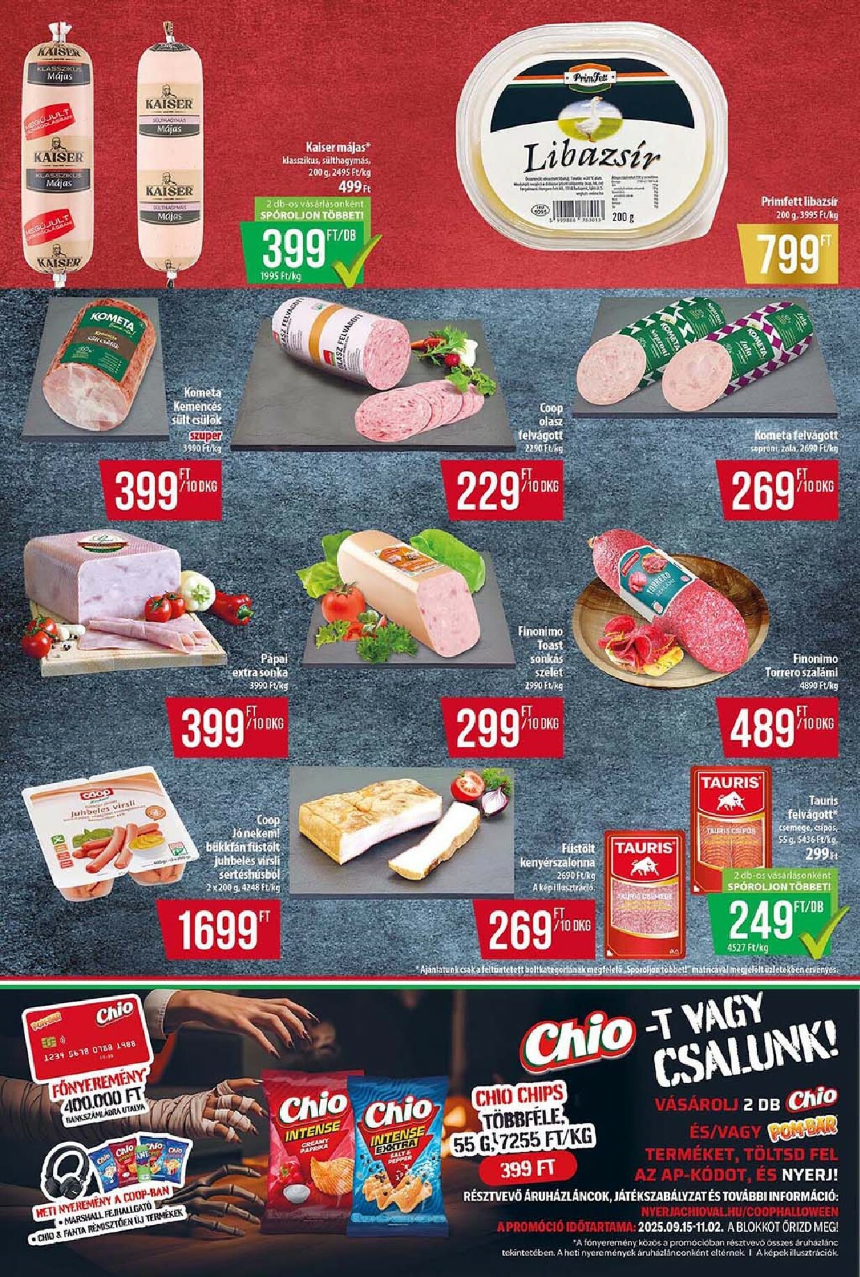 coop - Coop - Tisza Abc-Szuper akciós újság, érvényes 10.16. - 10.22. - page: 4