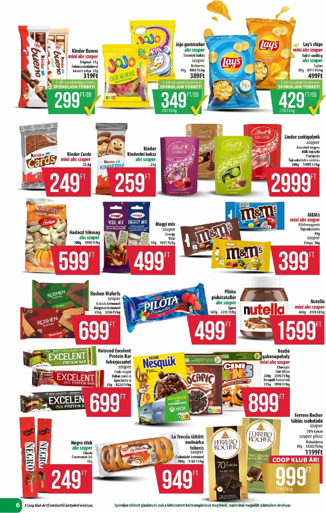 coop - Coop - Észak-Kelet akciós újság, érvényes 10.24. - 10.29. - page: 6