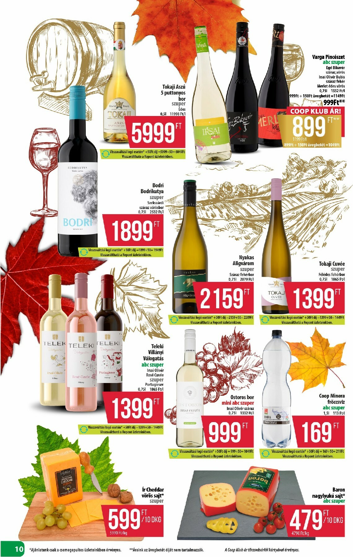 coop - Coop - Észak-Kelet akciós újság, érvényes 10.24. - 10.29. - page: 10