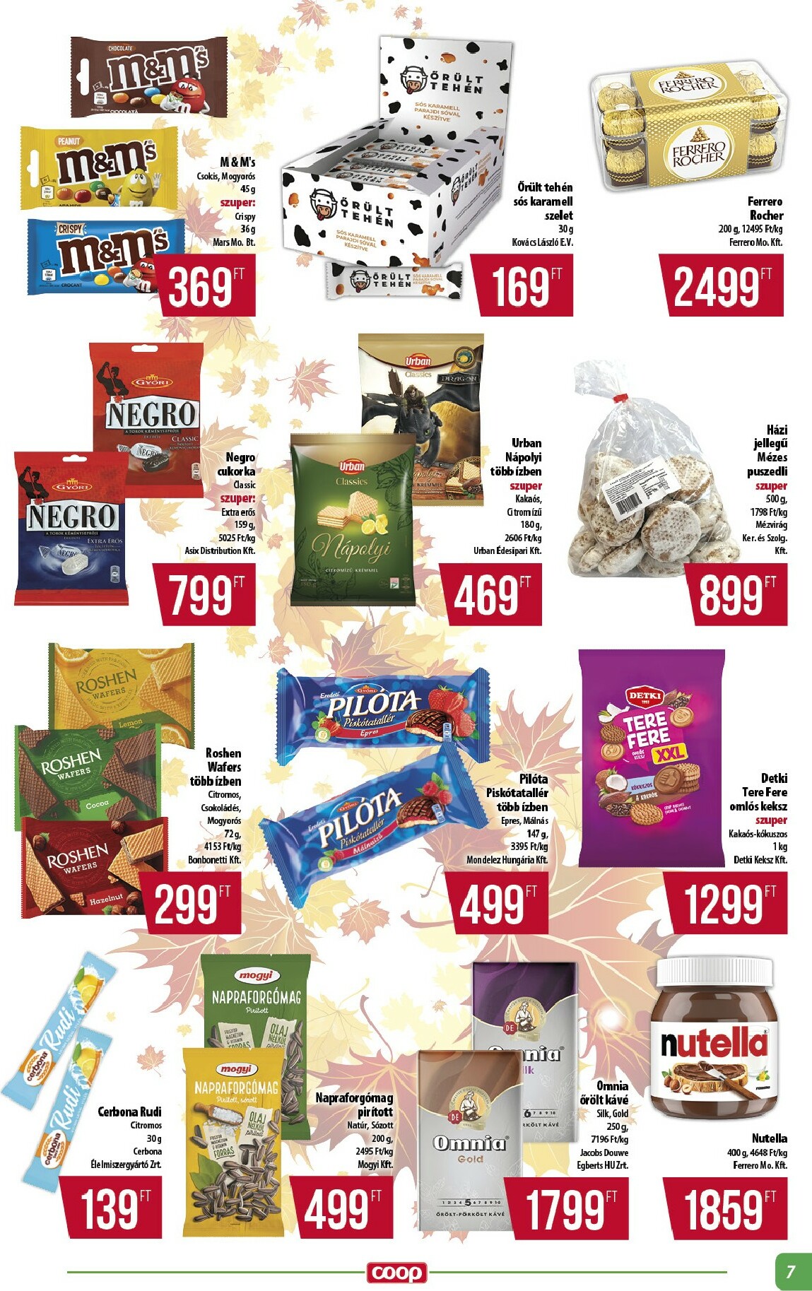 coop - Coop - Alföld akciós újság, érvényes 10.24. - 10.29. - page: 7