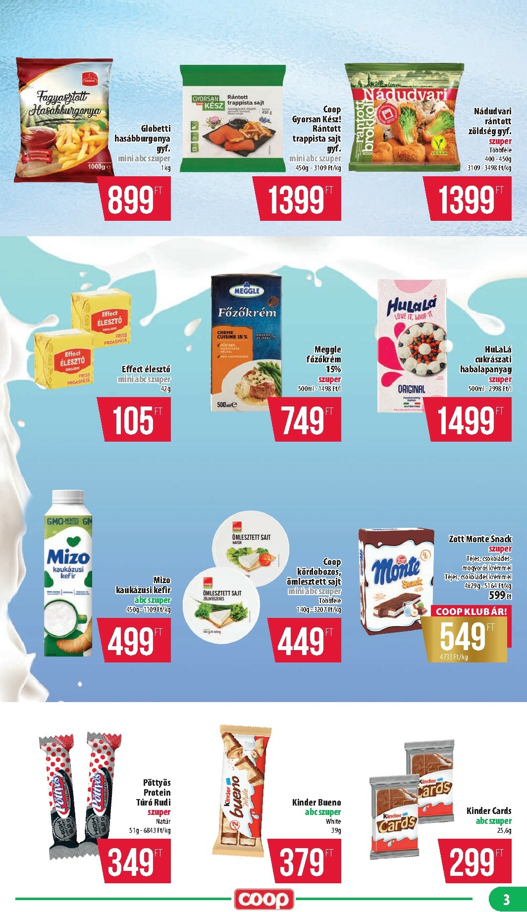 coop - Coop - Mecsek akciós újság, érvényes 10.24. - 10.29. - page: 3